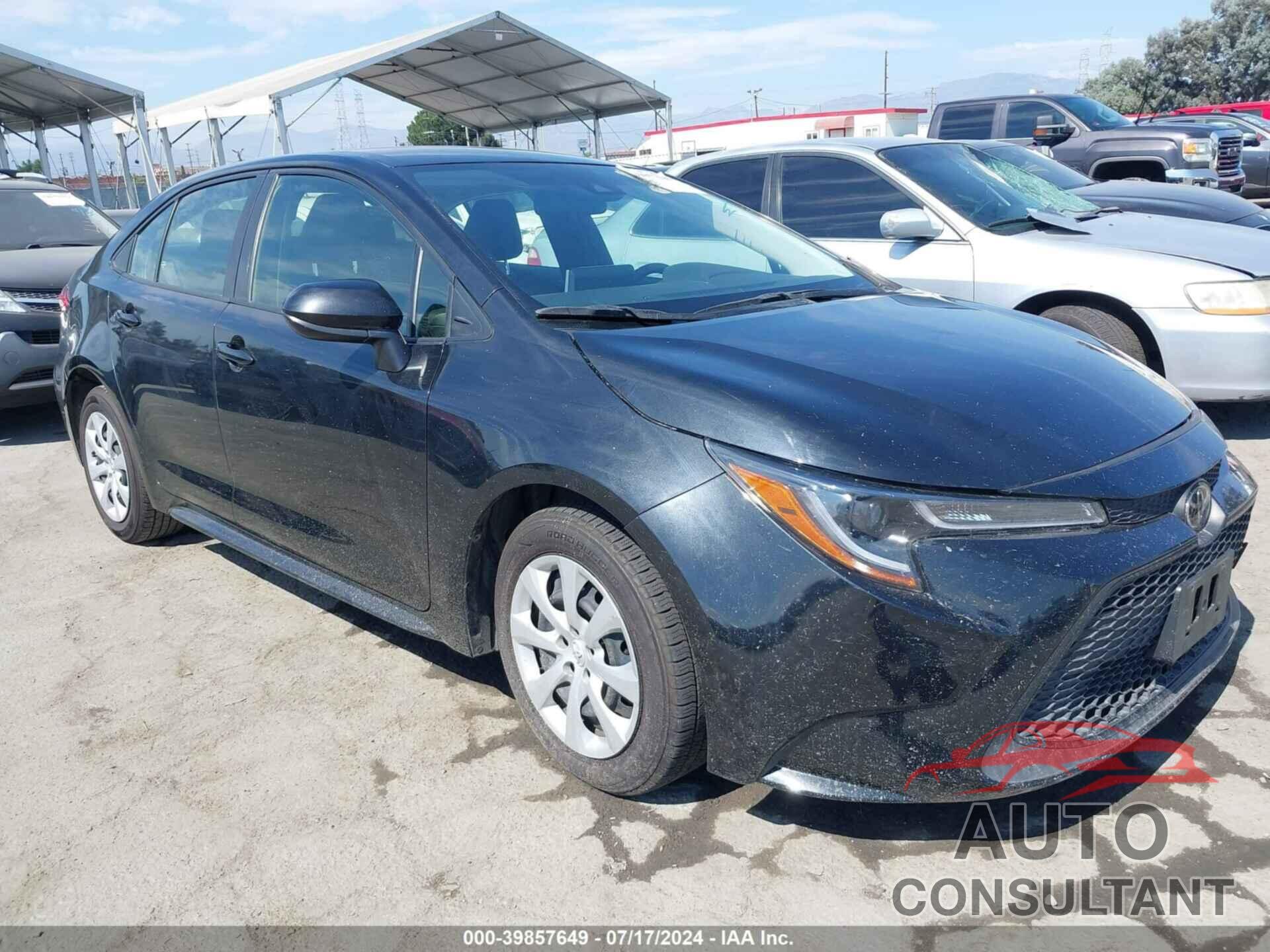 TOYOTA COROLLA 2021 - JTDEPMAE3MJ166354