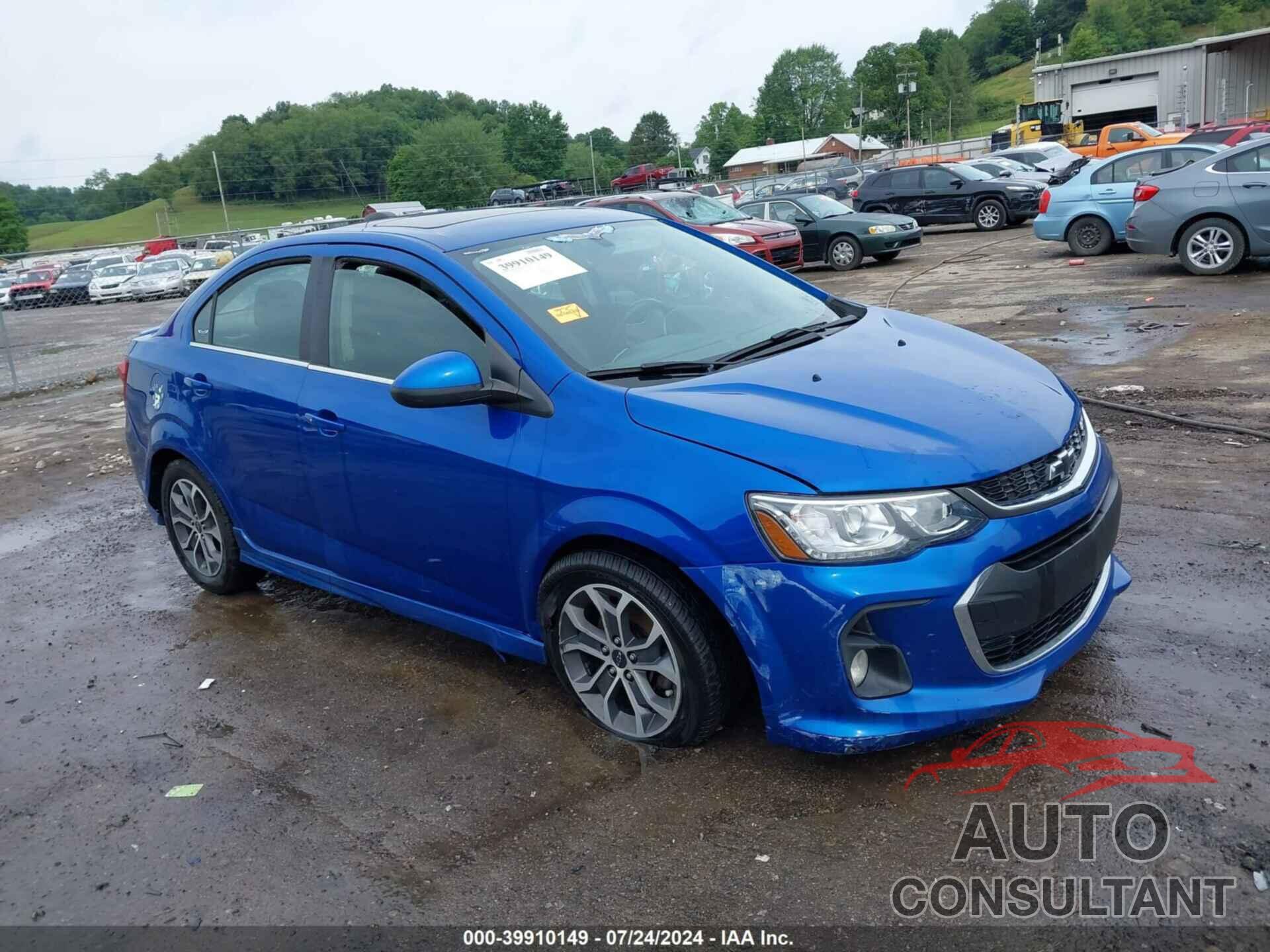 CHEVROLET SONIC 2020 - 1G1JD5SB0L4134288