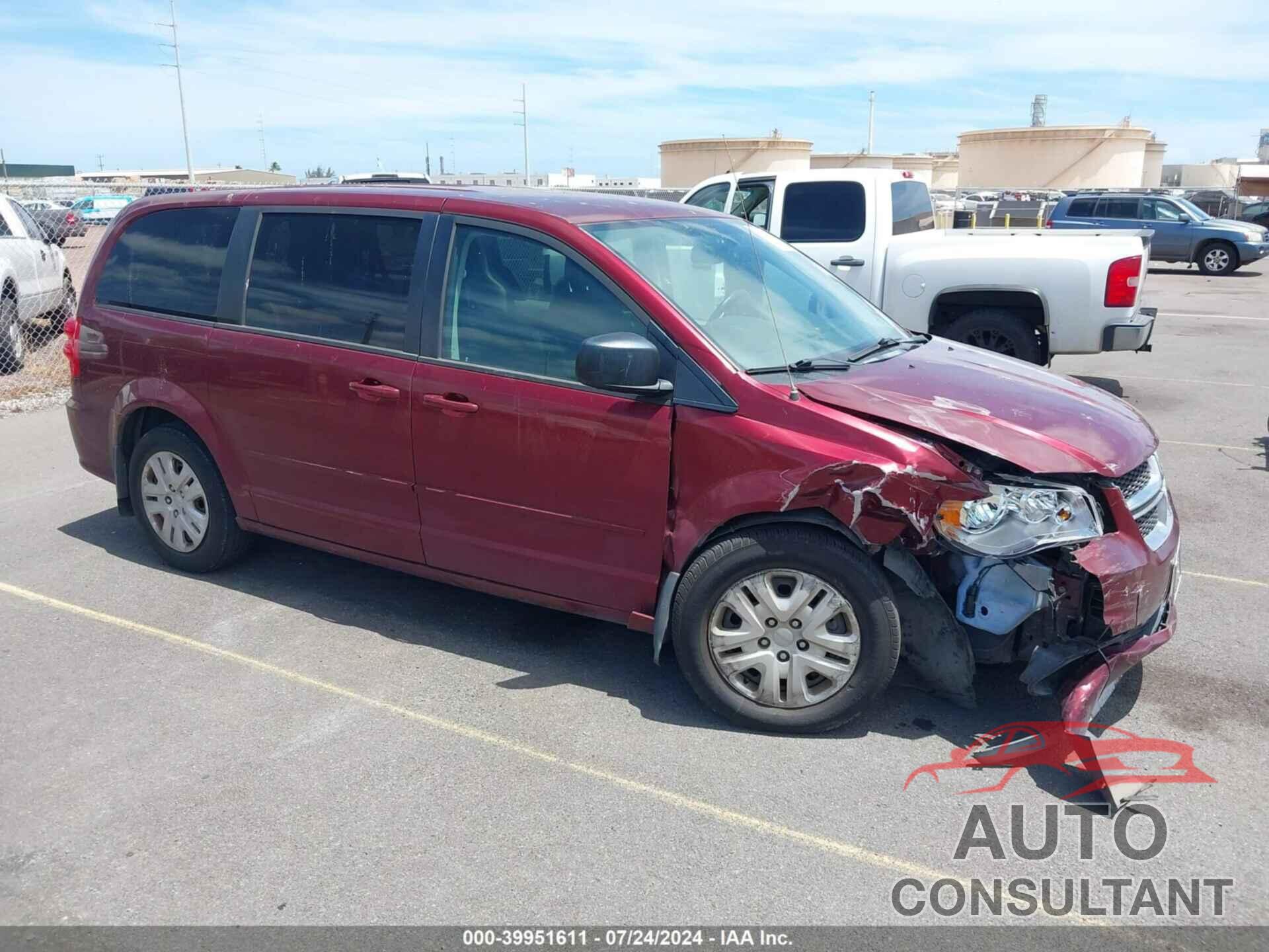 DODGE GRAND CARAVAN 2017 - 2C4RDGBG0HR615373