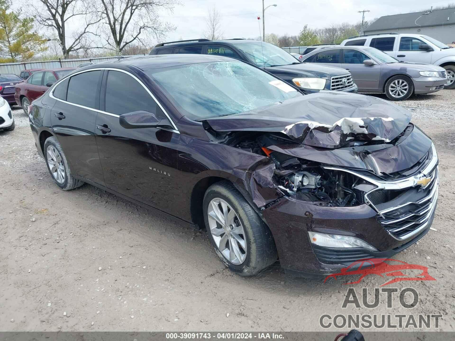 CHEVROLET MALIBU 2021 - 1G1ZD5ST9MF025426
