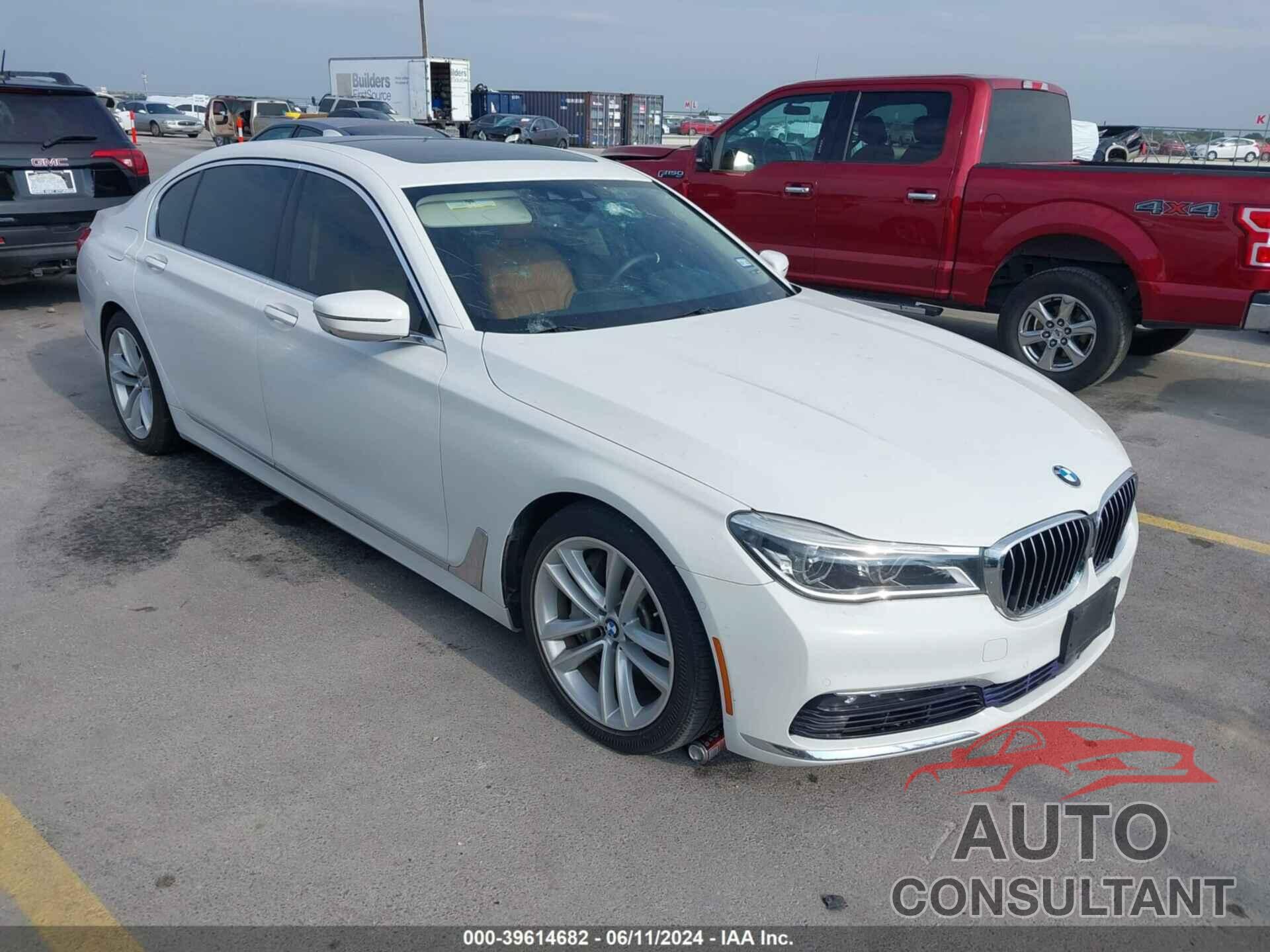 BMW 750I 2016 - WBA7F0C55GGL99927