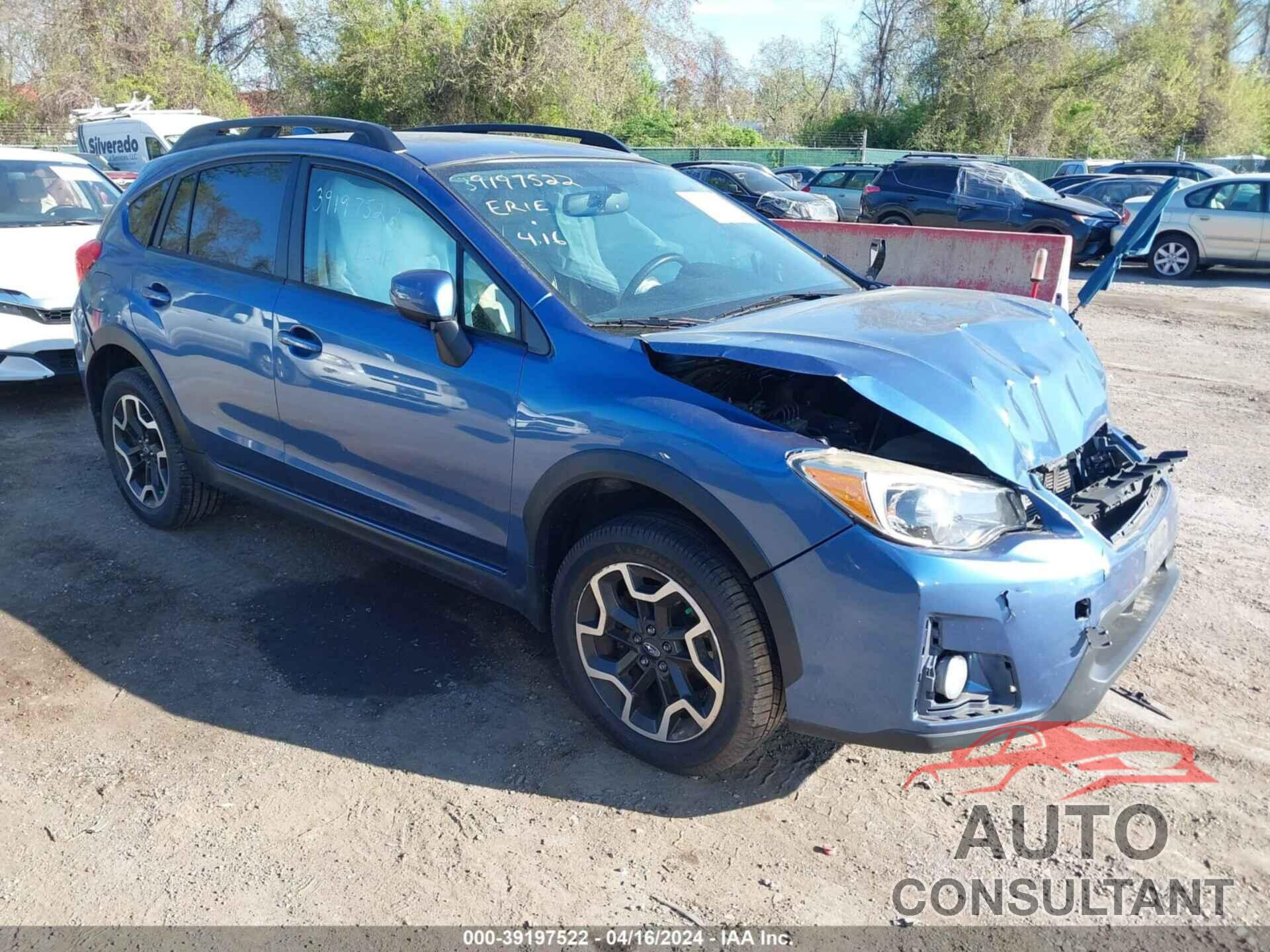 SUBARU CROSSTREK 2016 - JF2GPALC0G8260238