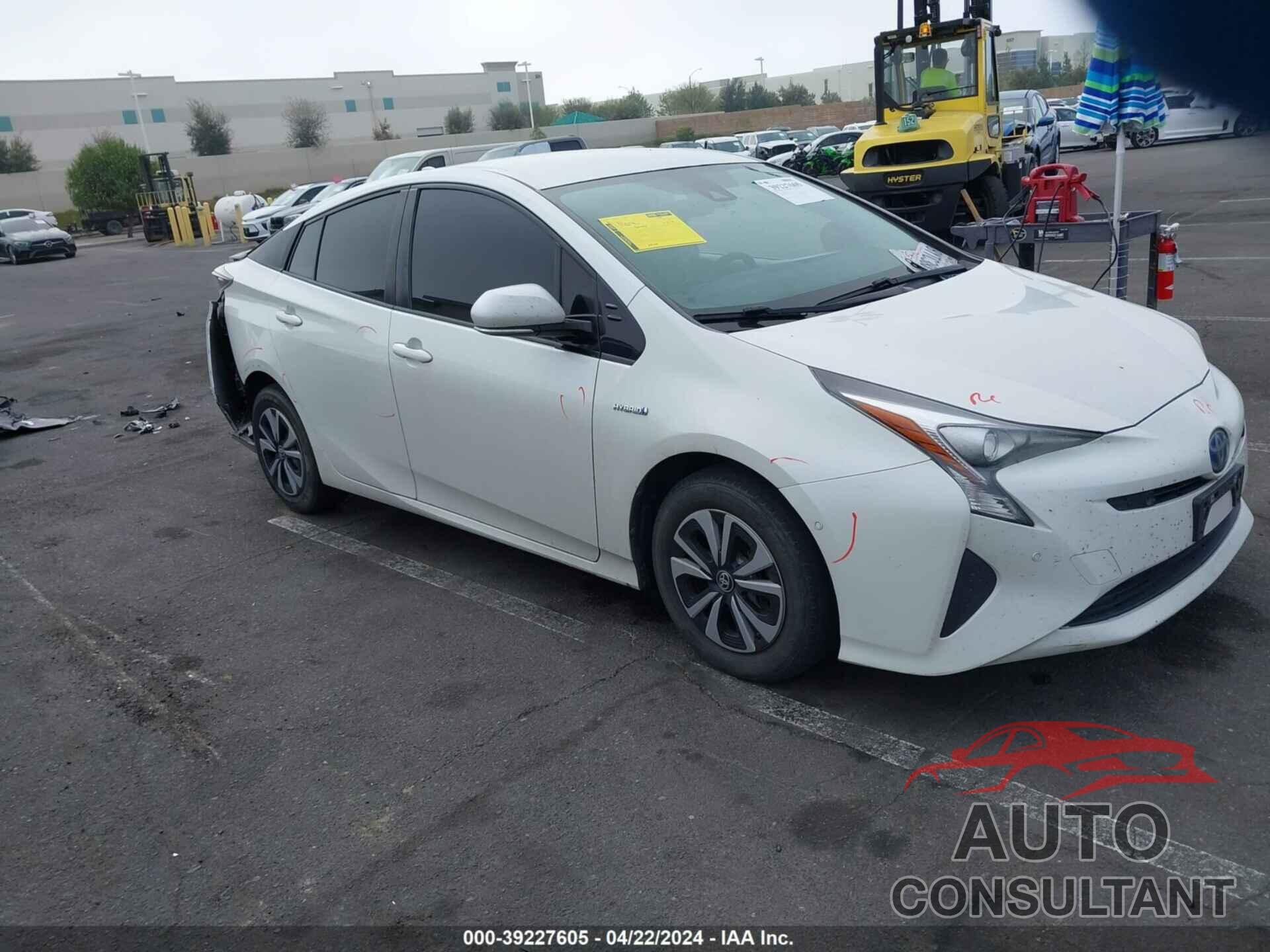 TOYOTA PRIUS 2017 - JTDKBRFU5H3041414