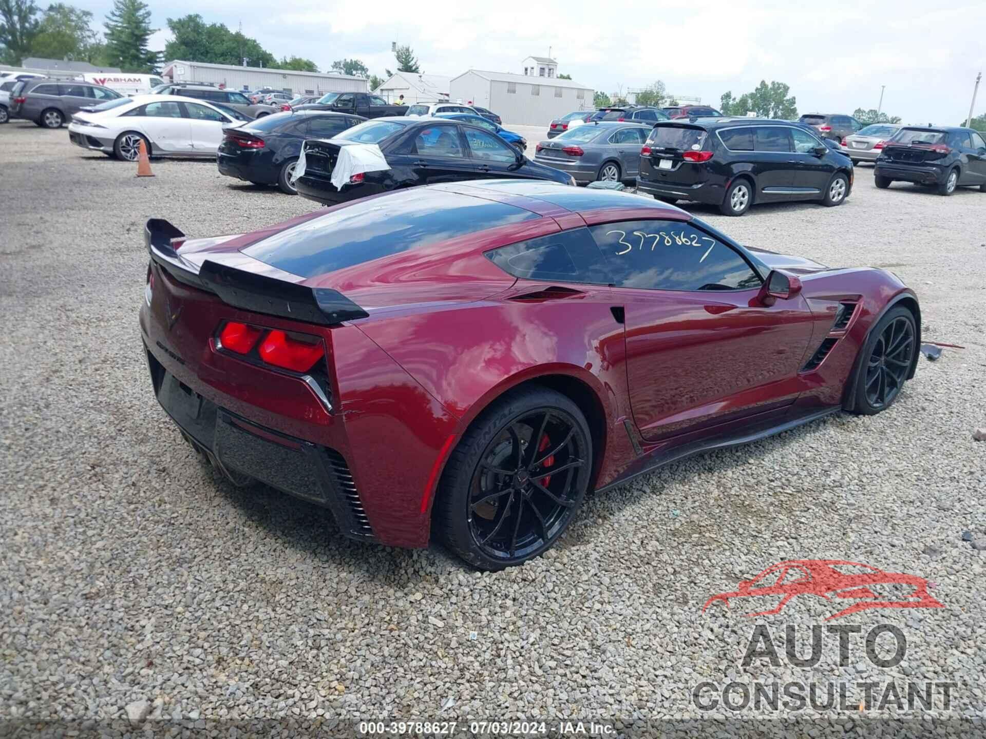 CHEVROLET CORVETTE 2017 - 1G1Y12D70H5121590