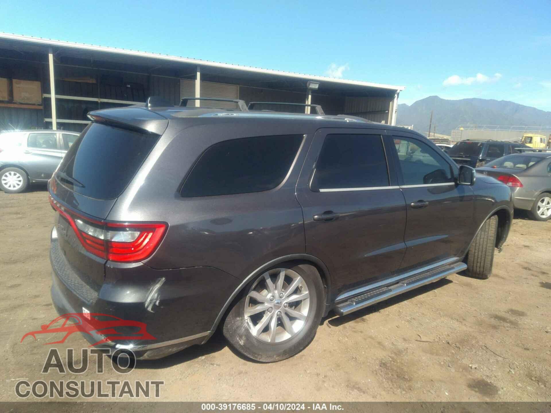 DODGE DURANGO 2017 - 1C4RDJAG0HC623383