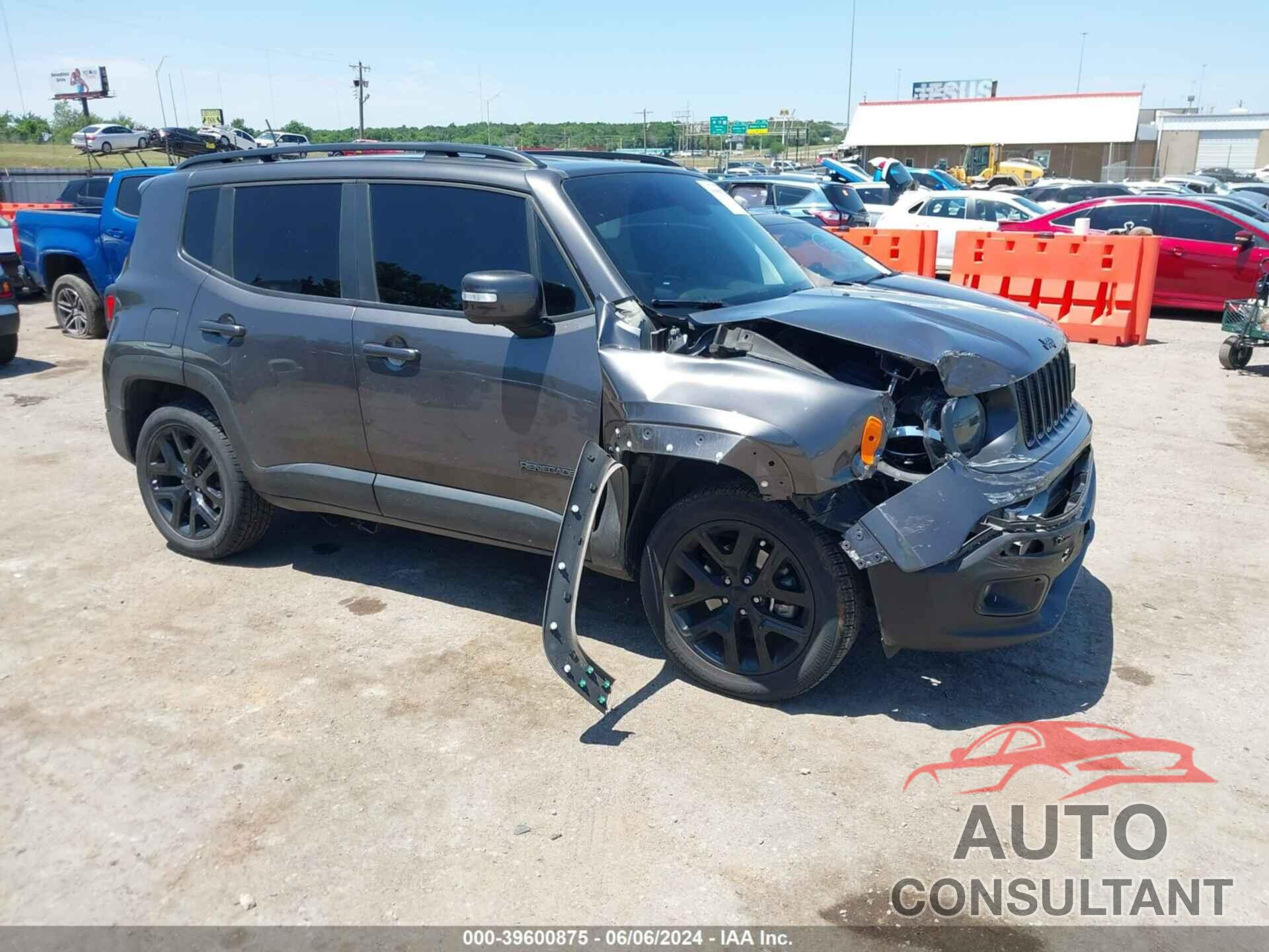 JEEP RENEGADE 2018 - ZACCJBBHXJPJ16789