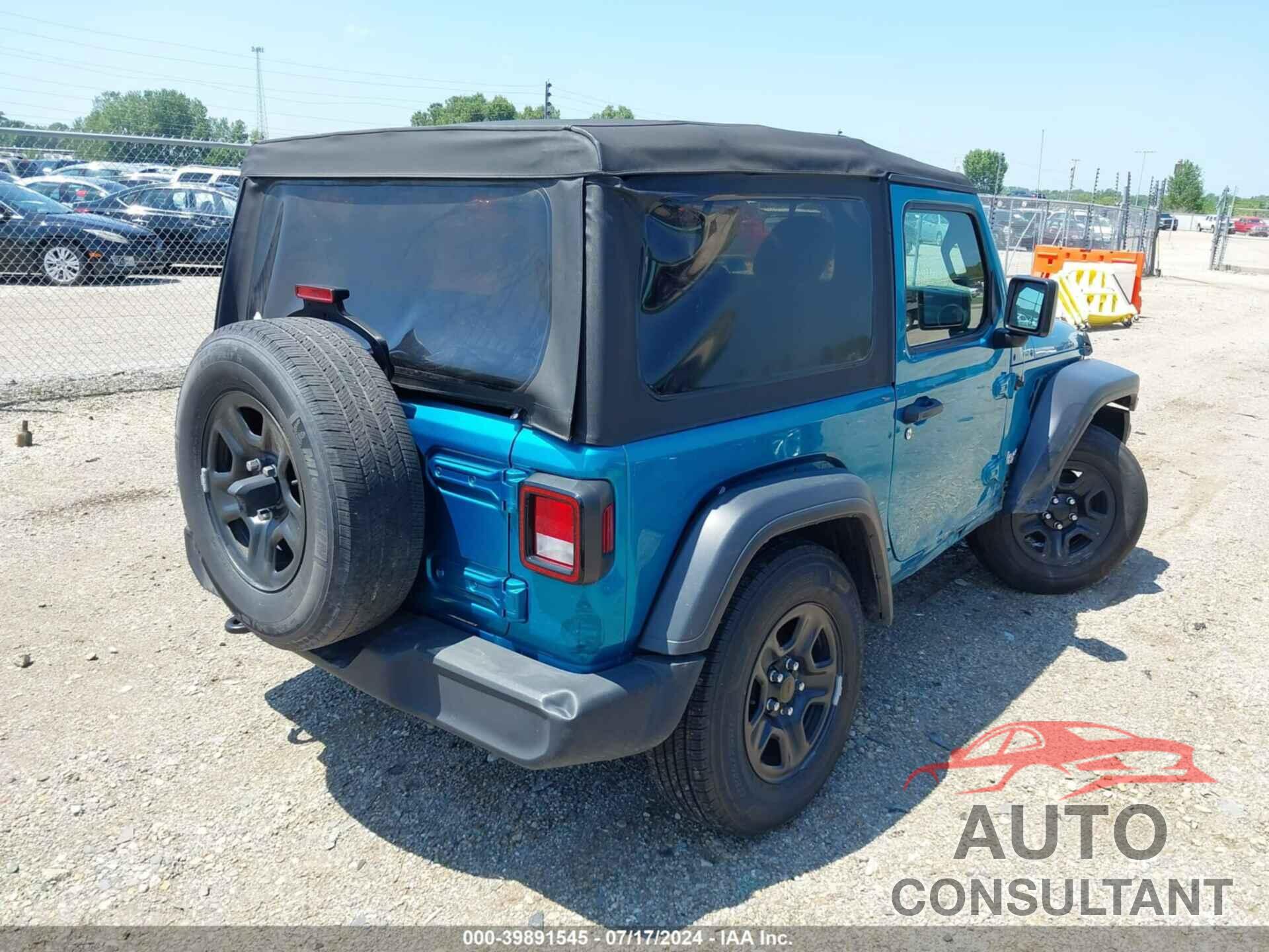 JEEP WRANGLER 2020 - 1C4GJXAN8LW185236