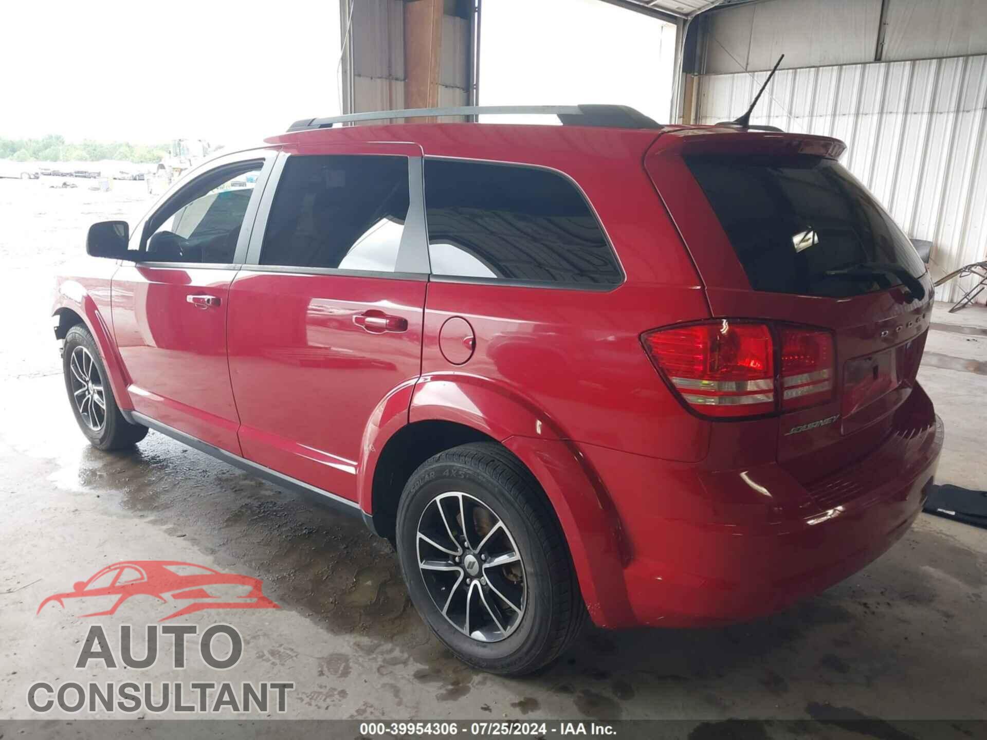 DODGE JOURNEY 2018 - 3C4PDCAB6JT309531