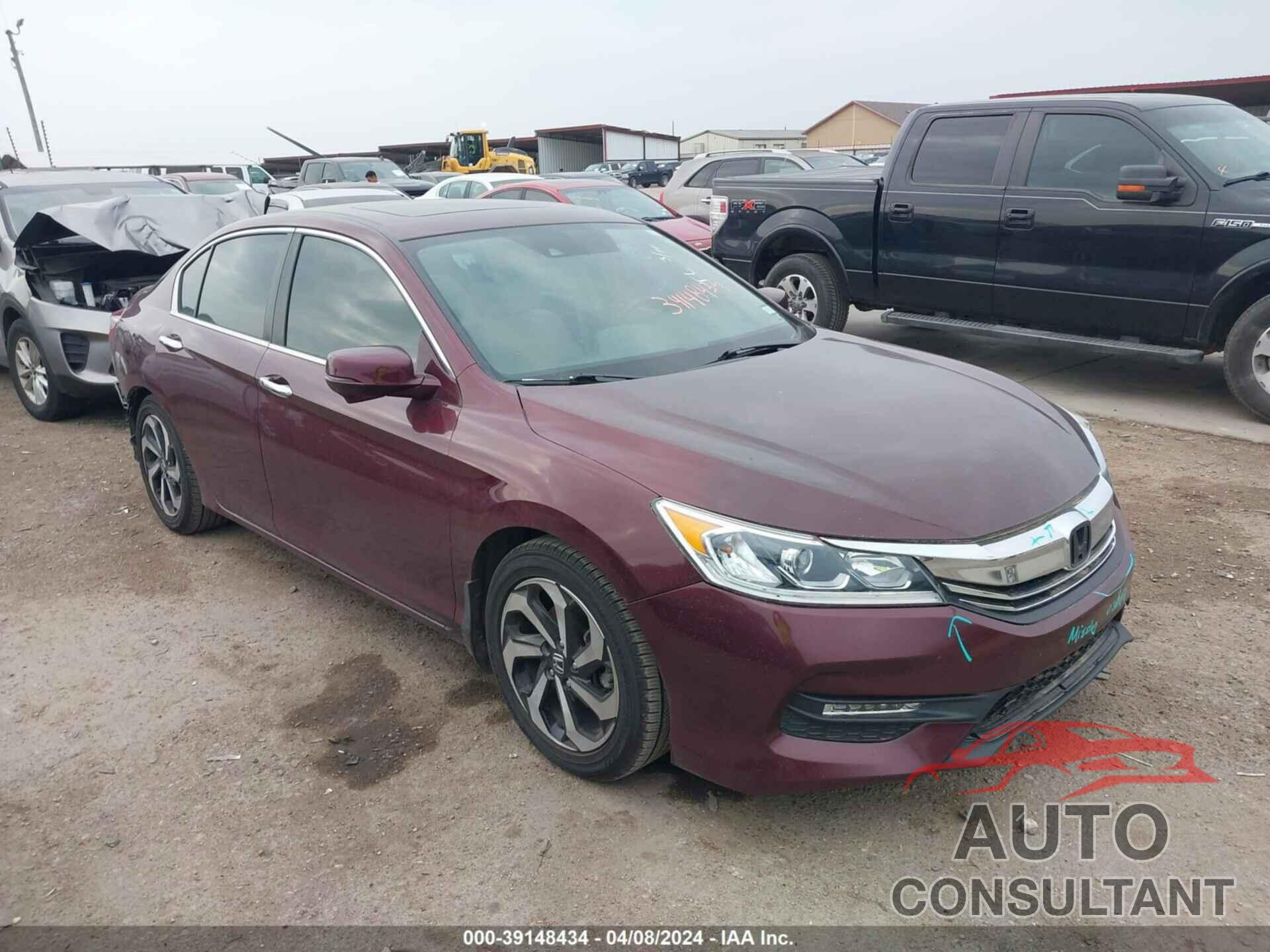 HONDA ACCORD 2016 - 1HGCR2F00GA049498