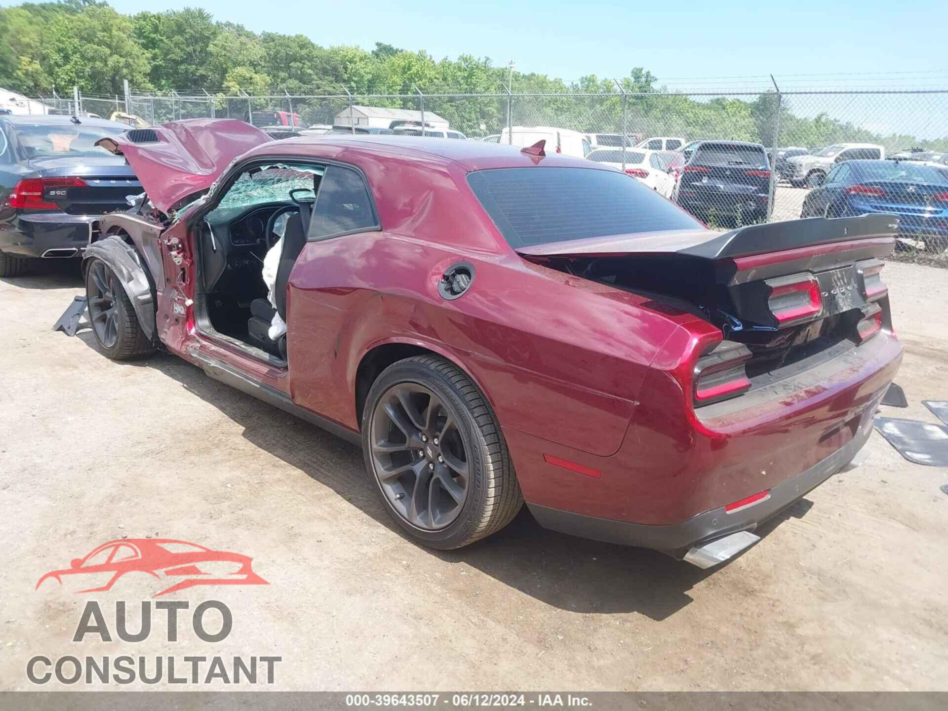 DODGE CHALLENGER 2022 - 2C3CDZFJ1NH168517