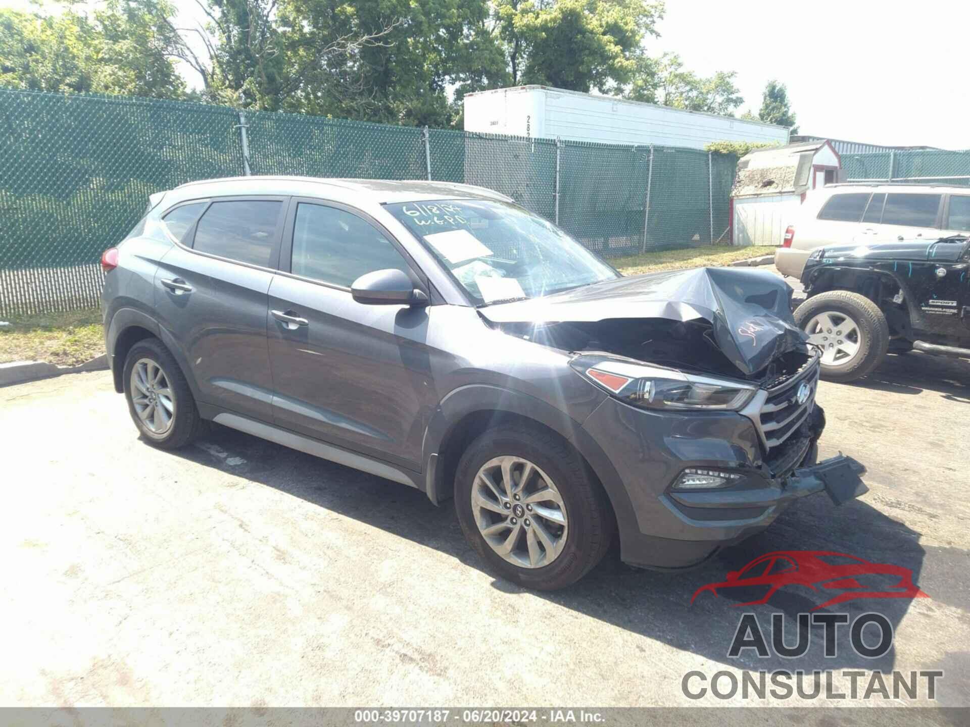 HYUNDAI TUCSON 2017 - KM8J3CA41HU454210