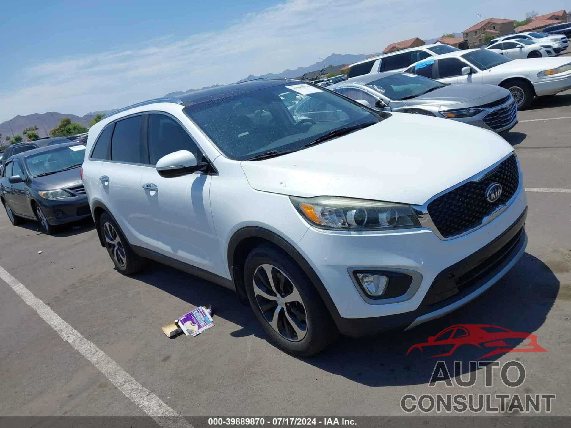 KIA SORENTO 2017 - 5XYPH4A54HG257211
