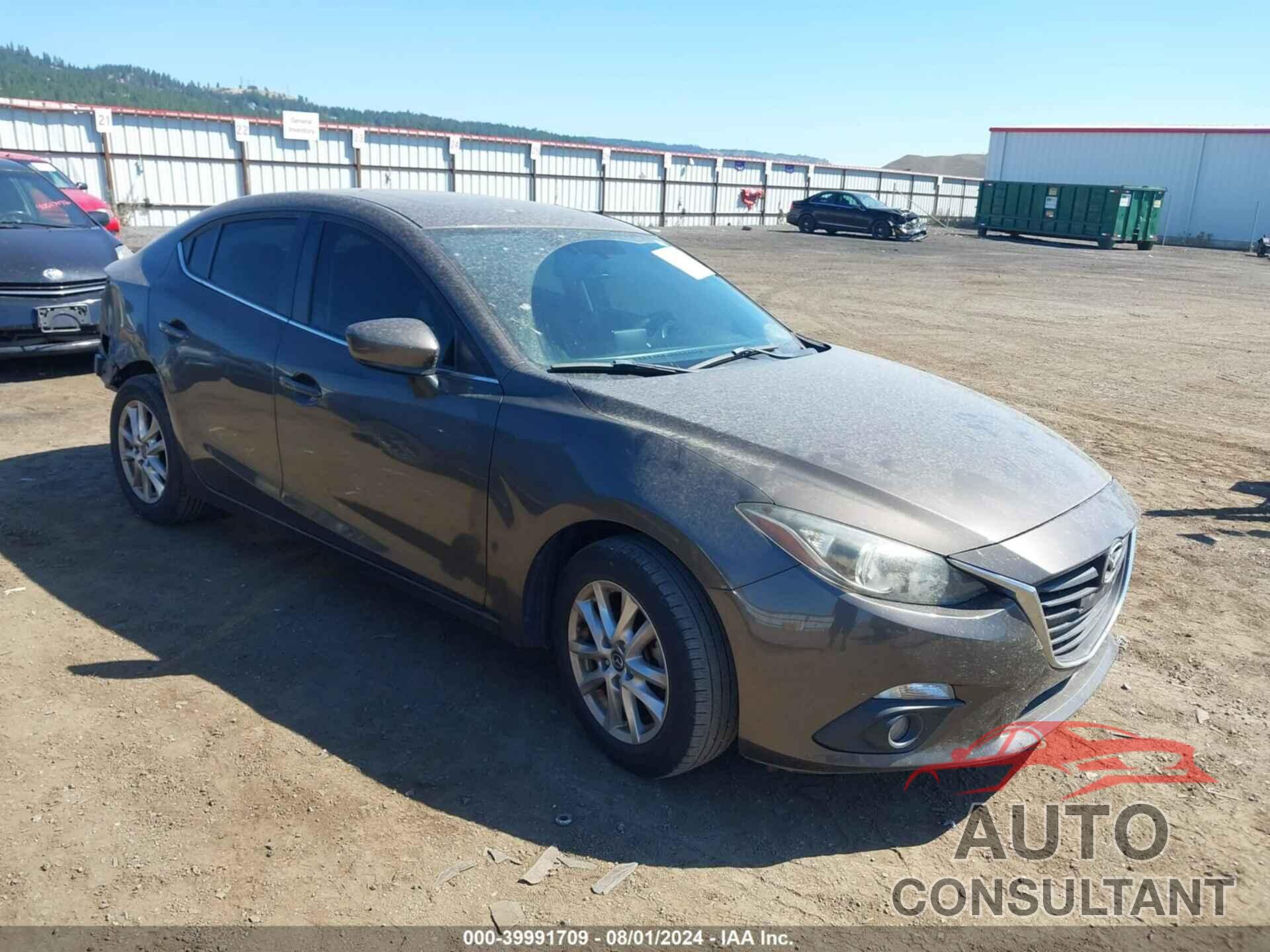 MAZDA MAZDA3 2016 - JM1BM1X75G1292609