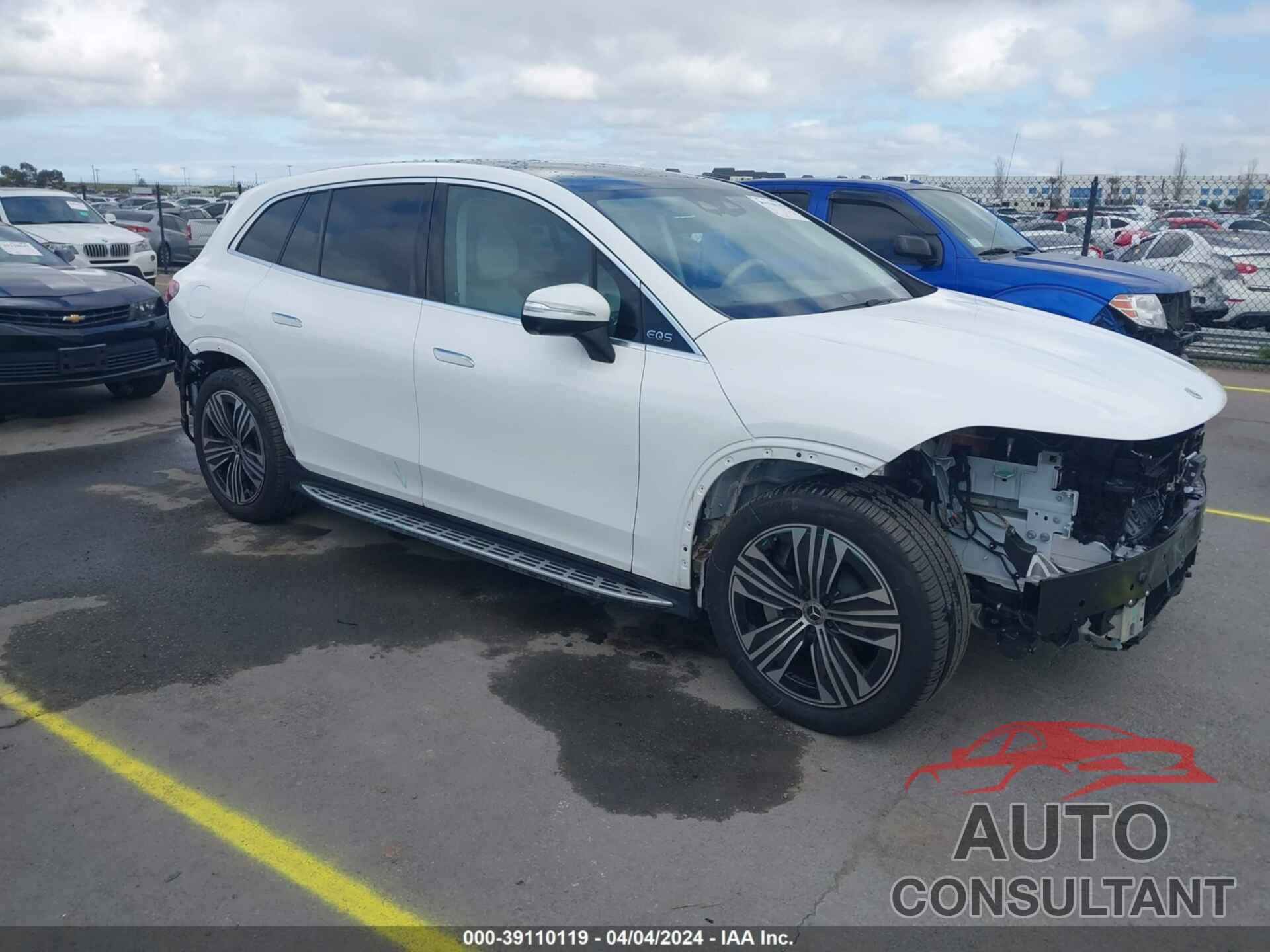 MERCEDES-BENZ EQS 450+ SUV 2023 - 4JGDM2DB7PA026771