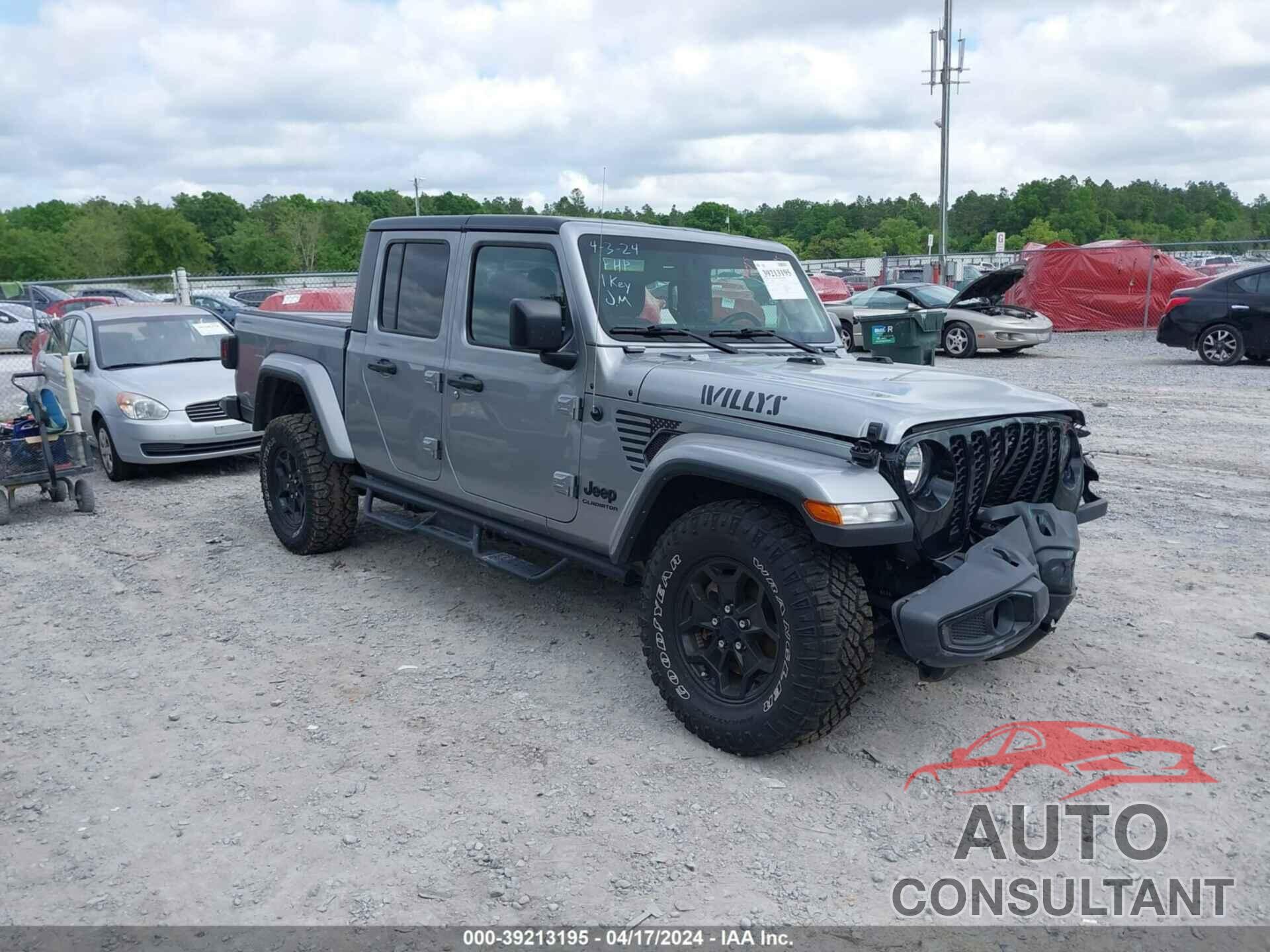 JEEP GLADIATOR 2021 - 1C6HJTAGXML579149