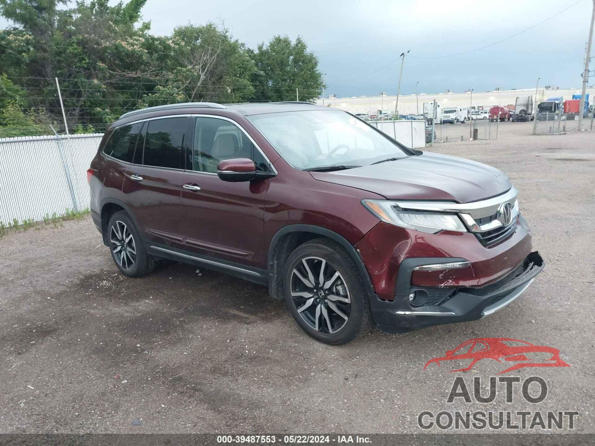 HONDA PILOT 2021 - 5FNYF6H0XMB000166