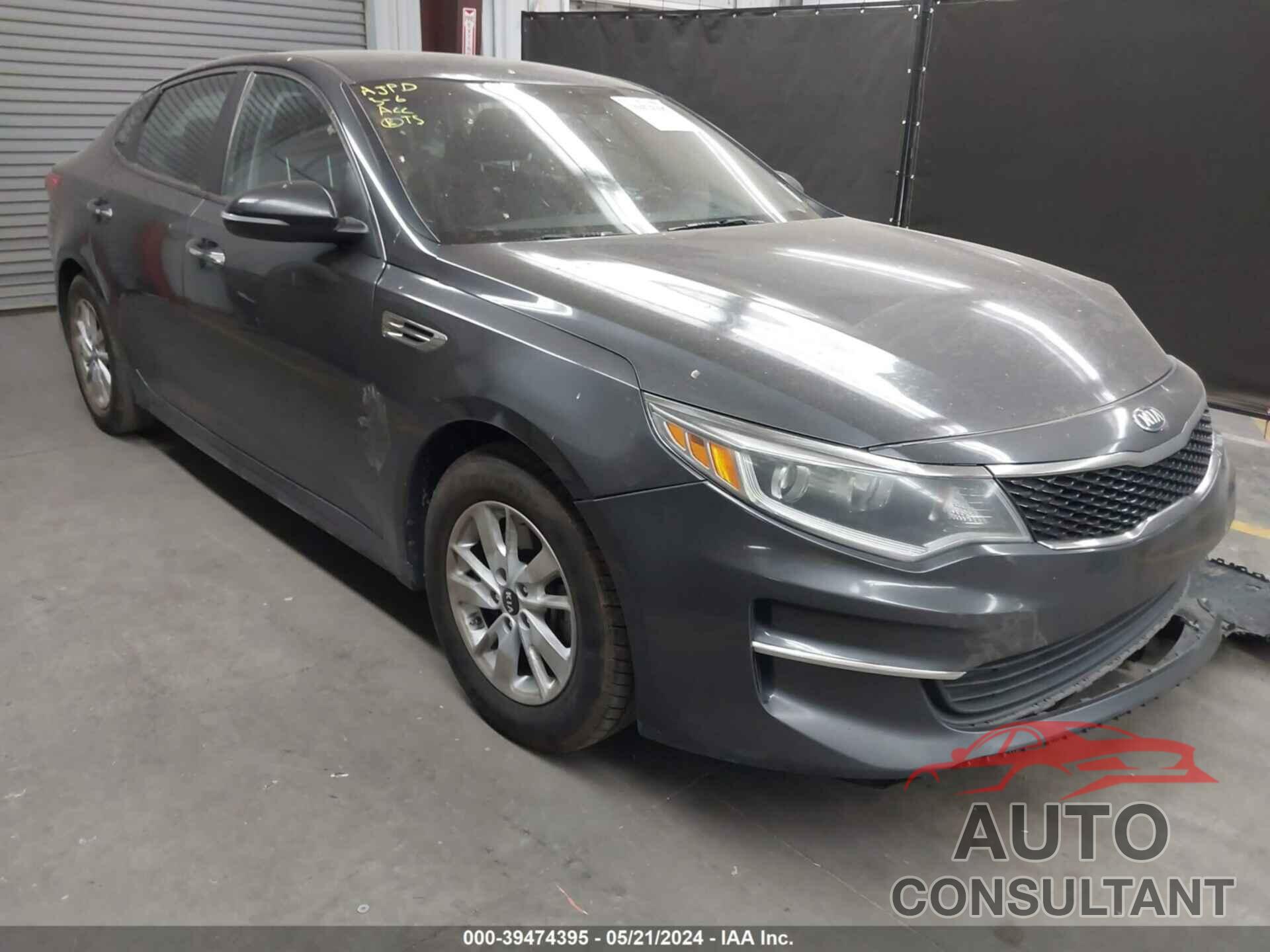 KIA OPTIMA 2017 - 5XXGT4L30HG145021