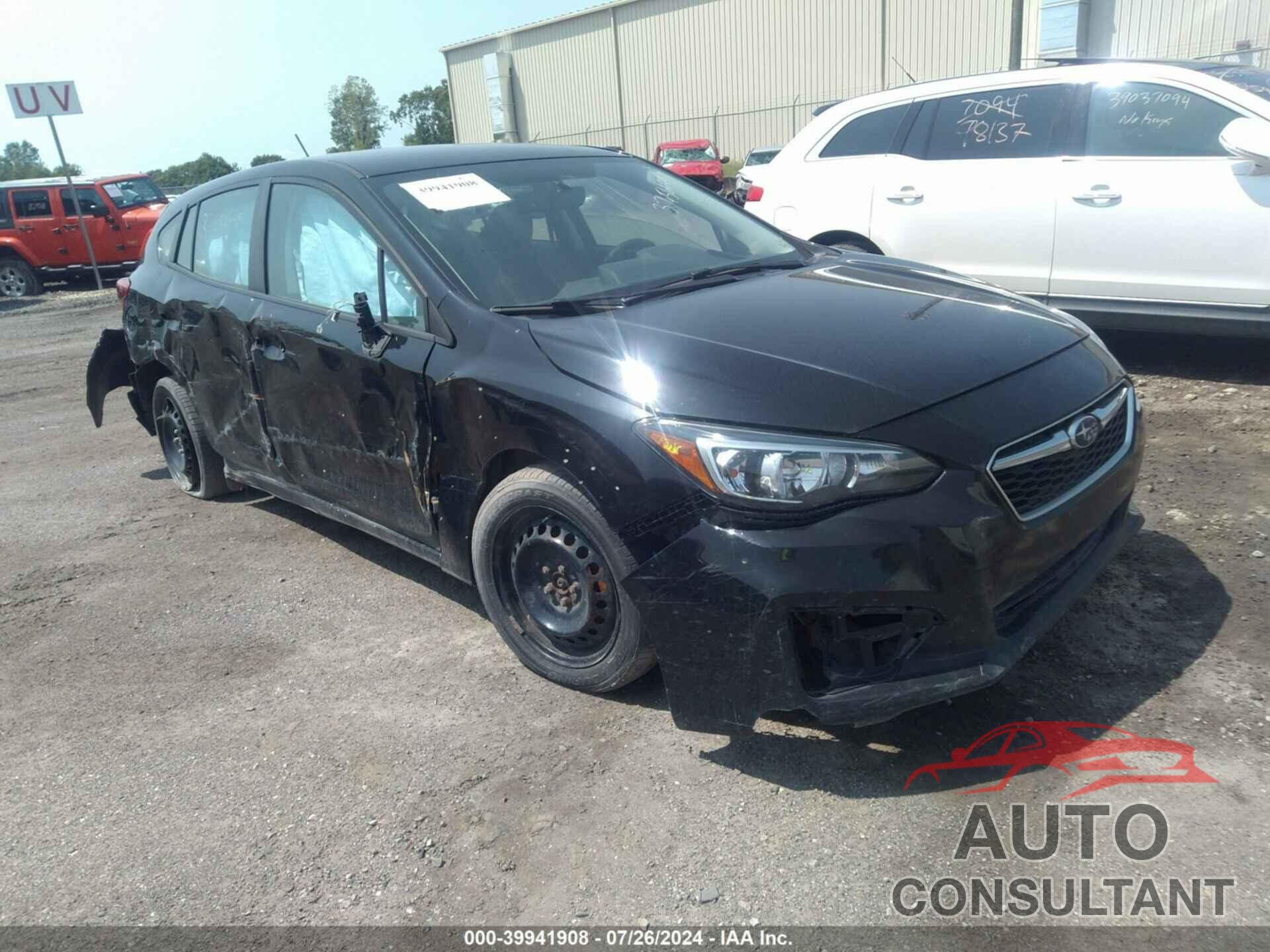 SUBARU IMPREZA 2019 - 4S3GTAA62K1725305