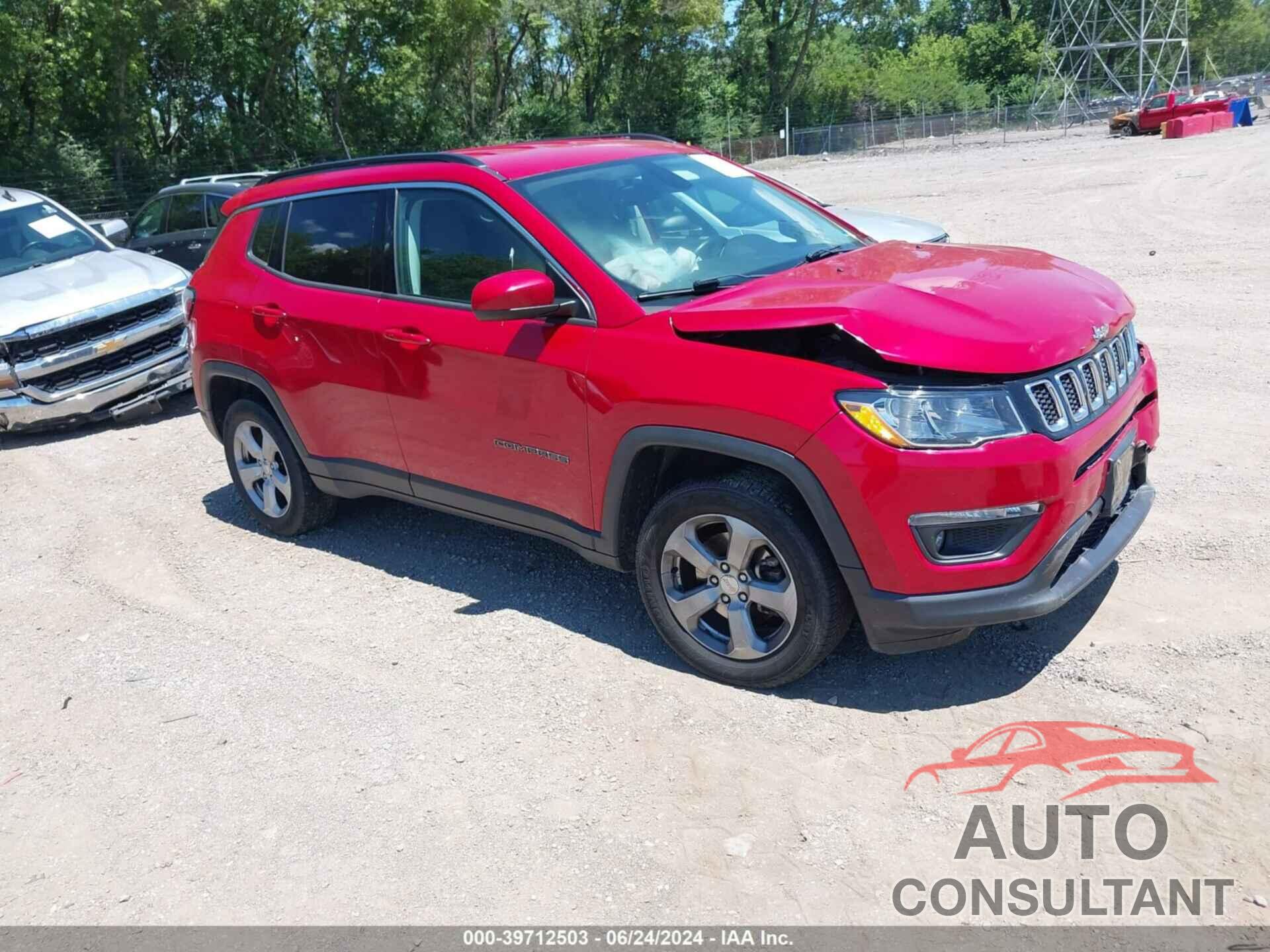 JEEP NEW COMPASS 2017 - 3C4NJDBB7HT656736