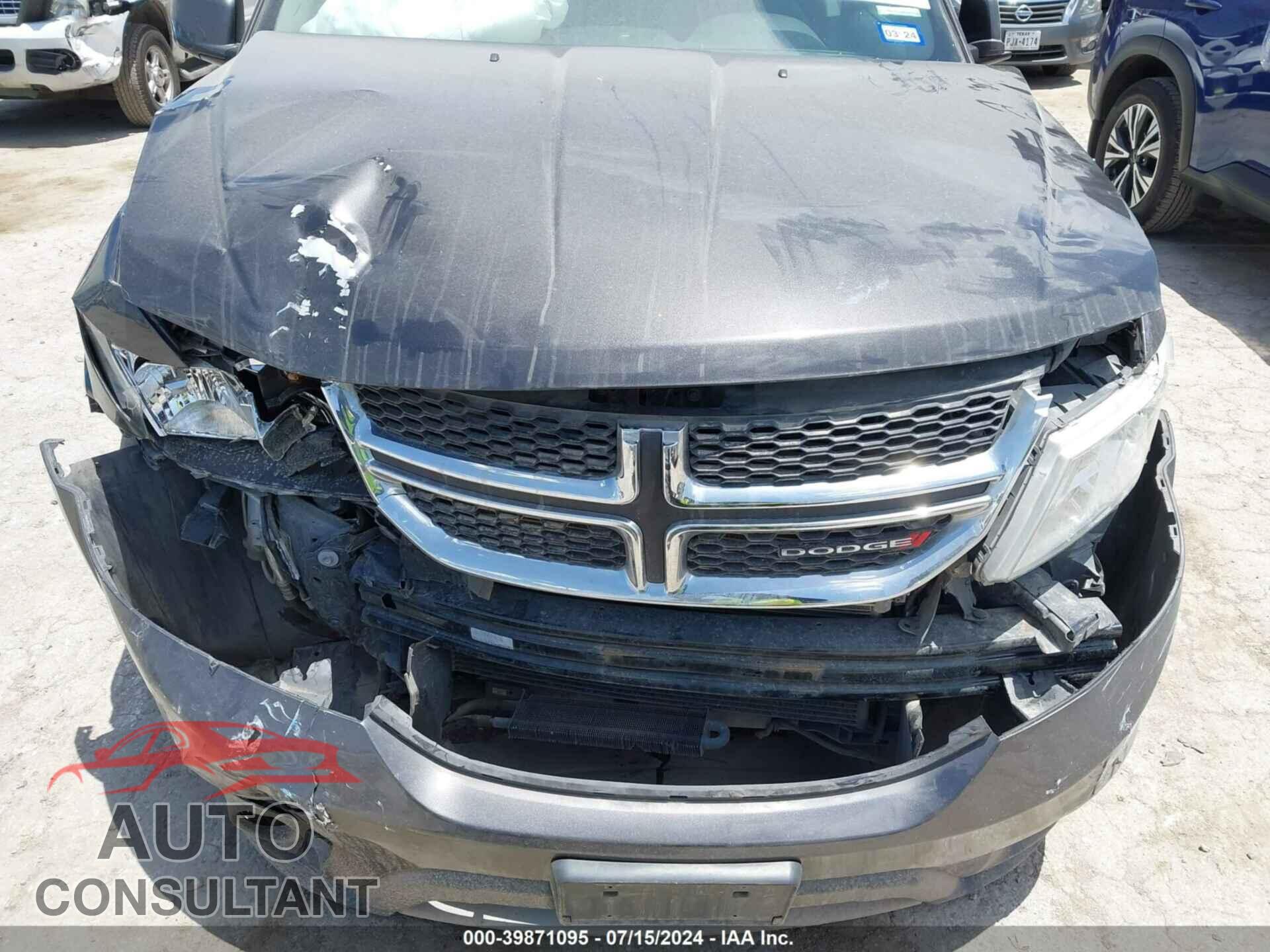 DODGE JOURNEY 2017 - 3C4PDCBG2HT571163