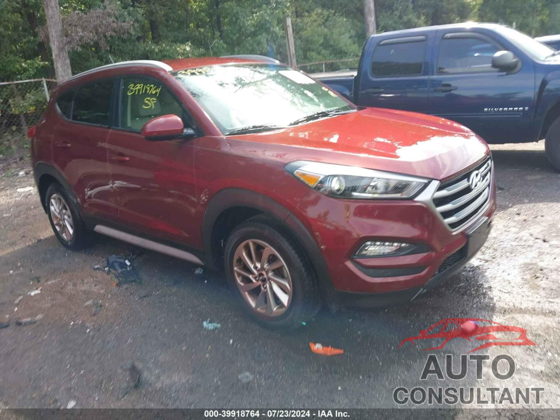 HYUNDAI TUCSON 2017 - KM8J3CA47HU477720