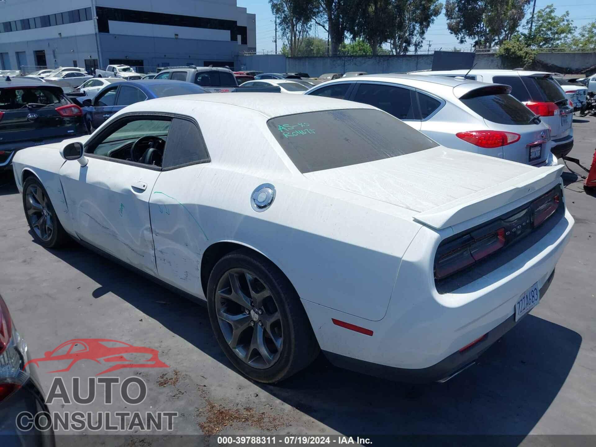 DODGE CHALLENGER 2016 - 2C3CDZAG6GH345819