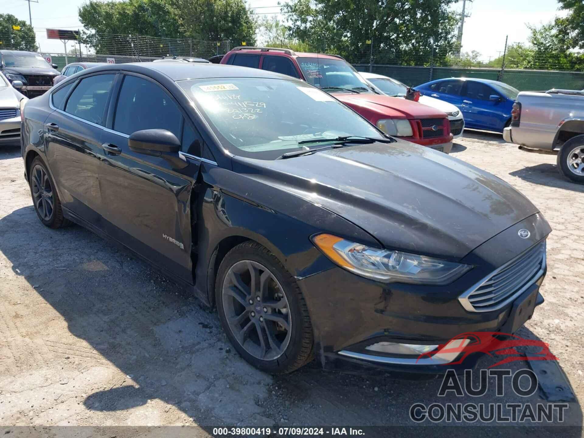 FORD FUSION HYBRID 2018 - 3FA6P0LU1JR201322