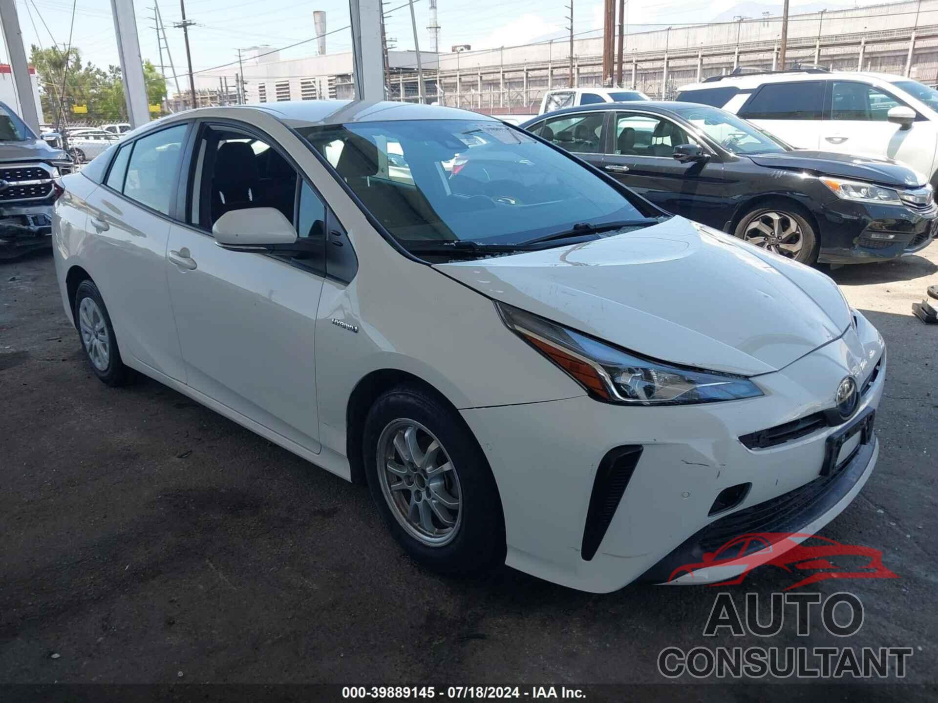 TOYOTA PRIUS 2021 - JTDKAMFU0M3149682