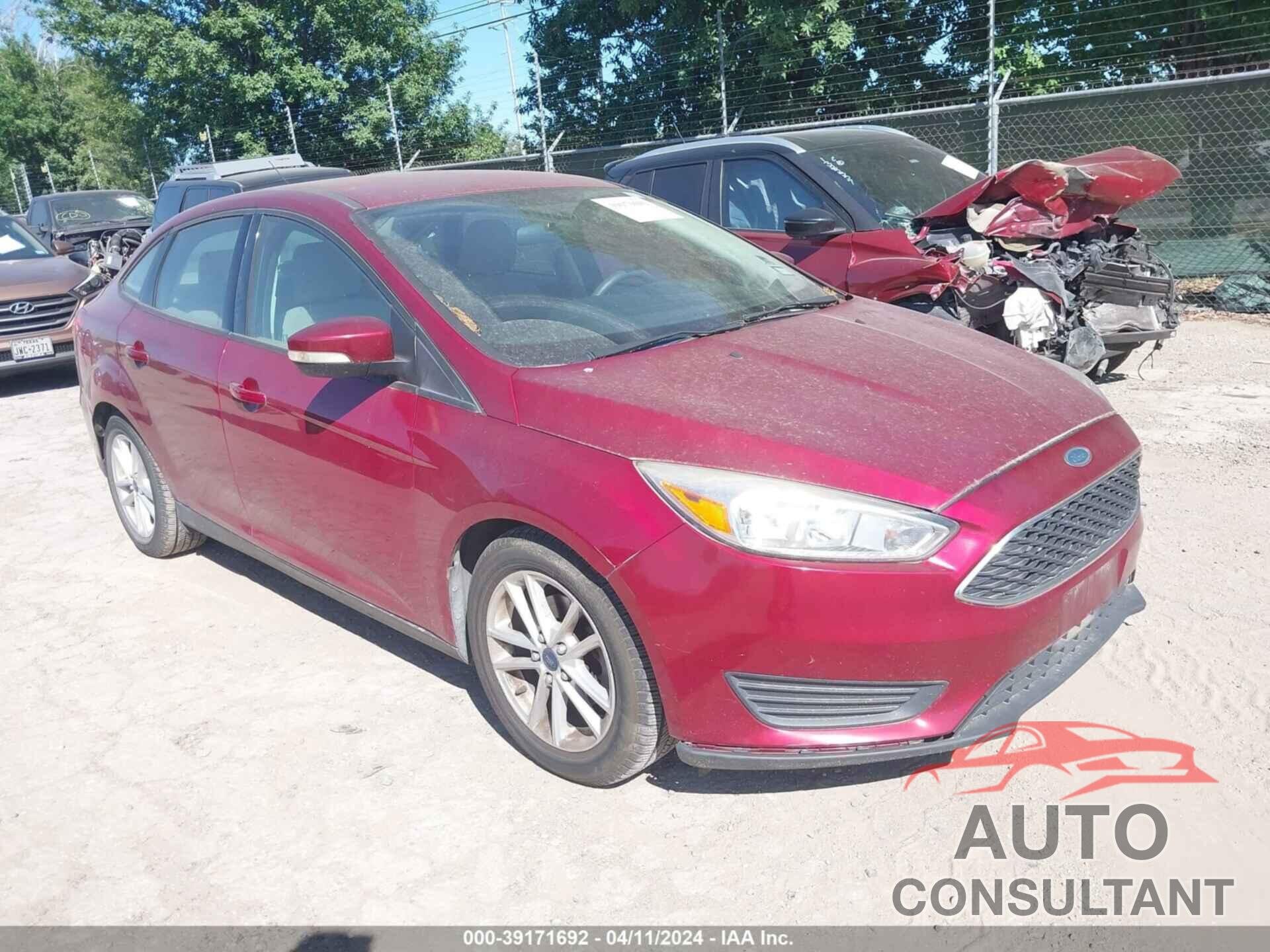 FORD FOCUS 2016 - 1FADP3F23GL204670