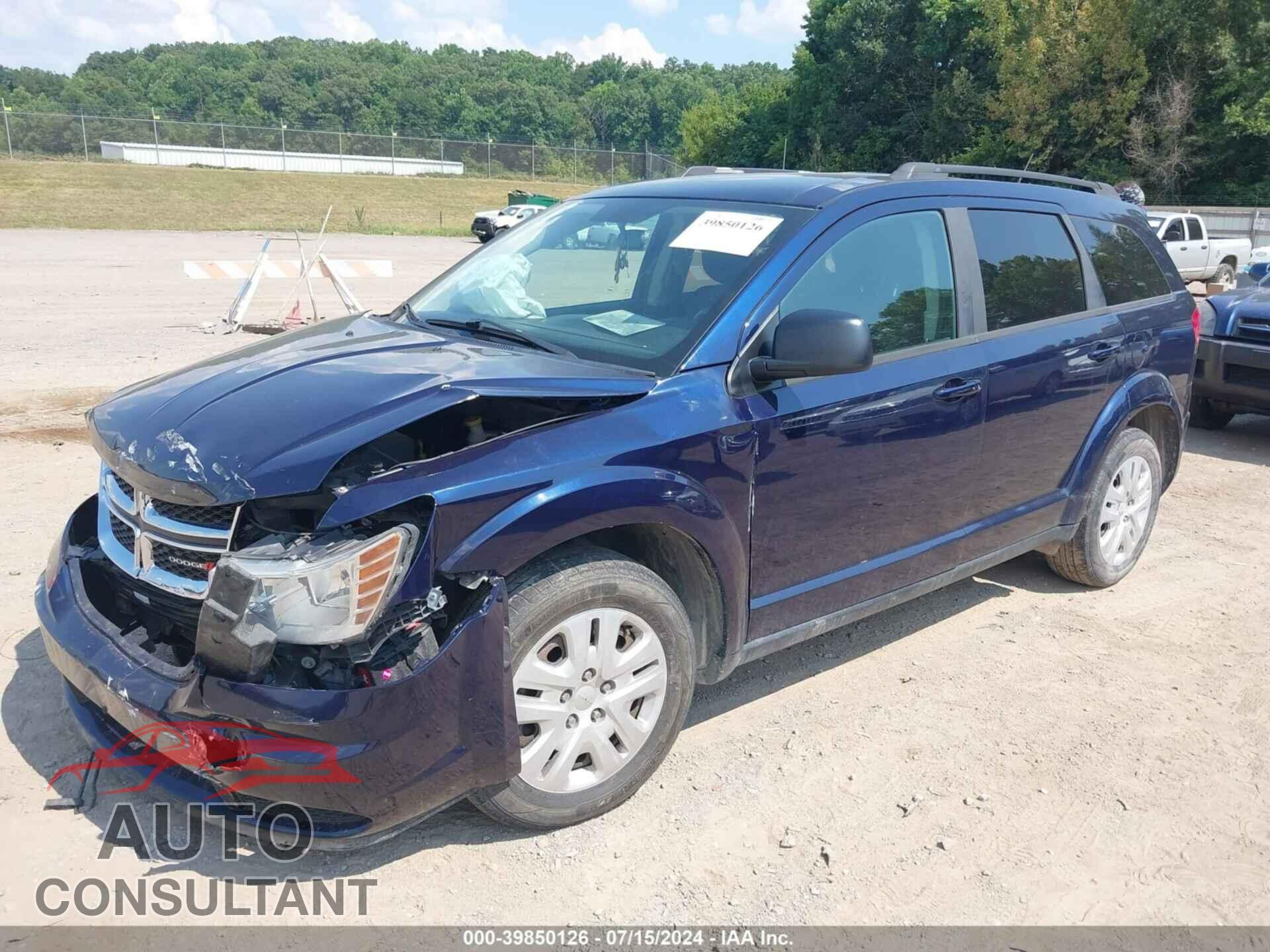 DODGE JOURNEY 2017 - 3C4PDCAB9HT552857