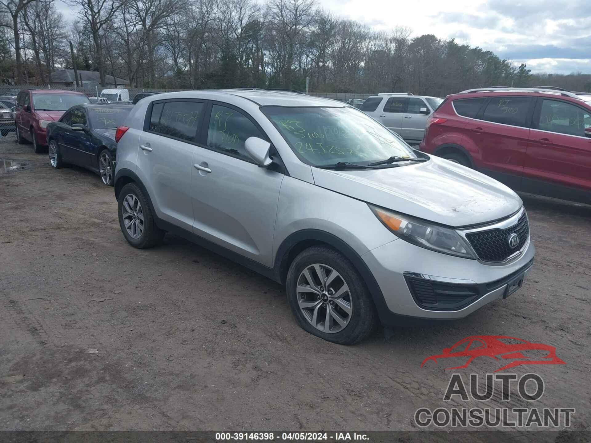 KIA SPORTAGE 2016 - KNDPB3AC6G7818711