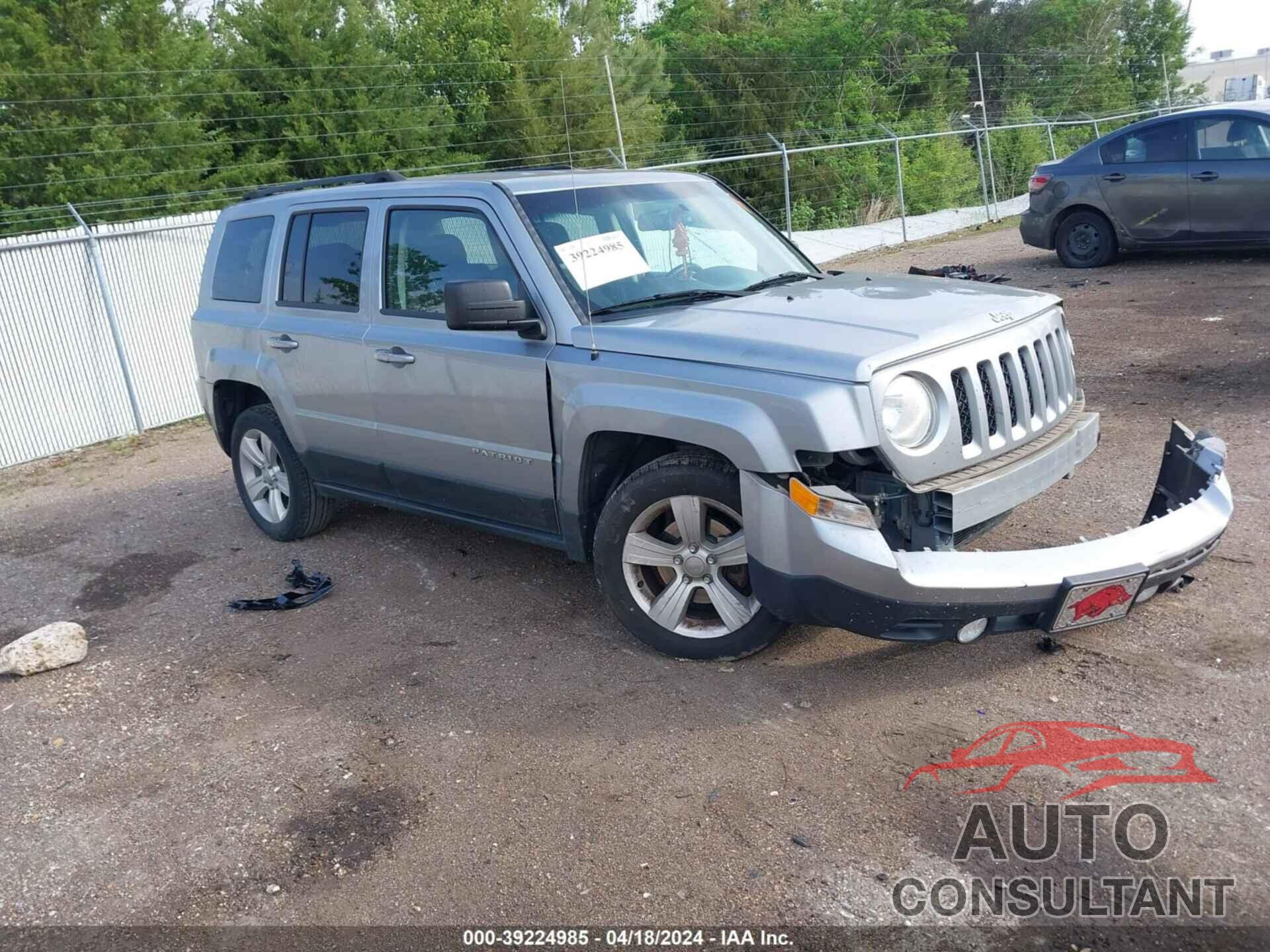 JEEP PATRIOT 2017 - 1C4NJPFA3HD116681