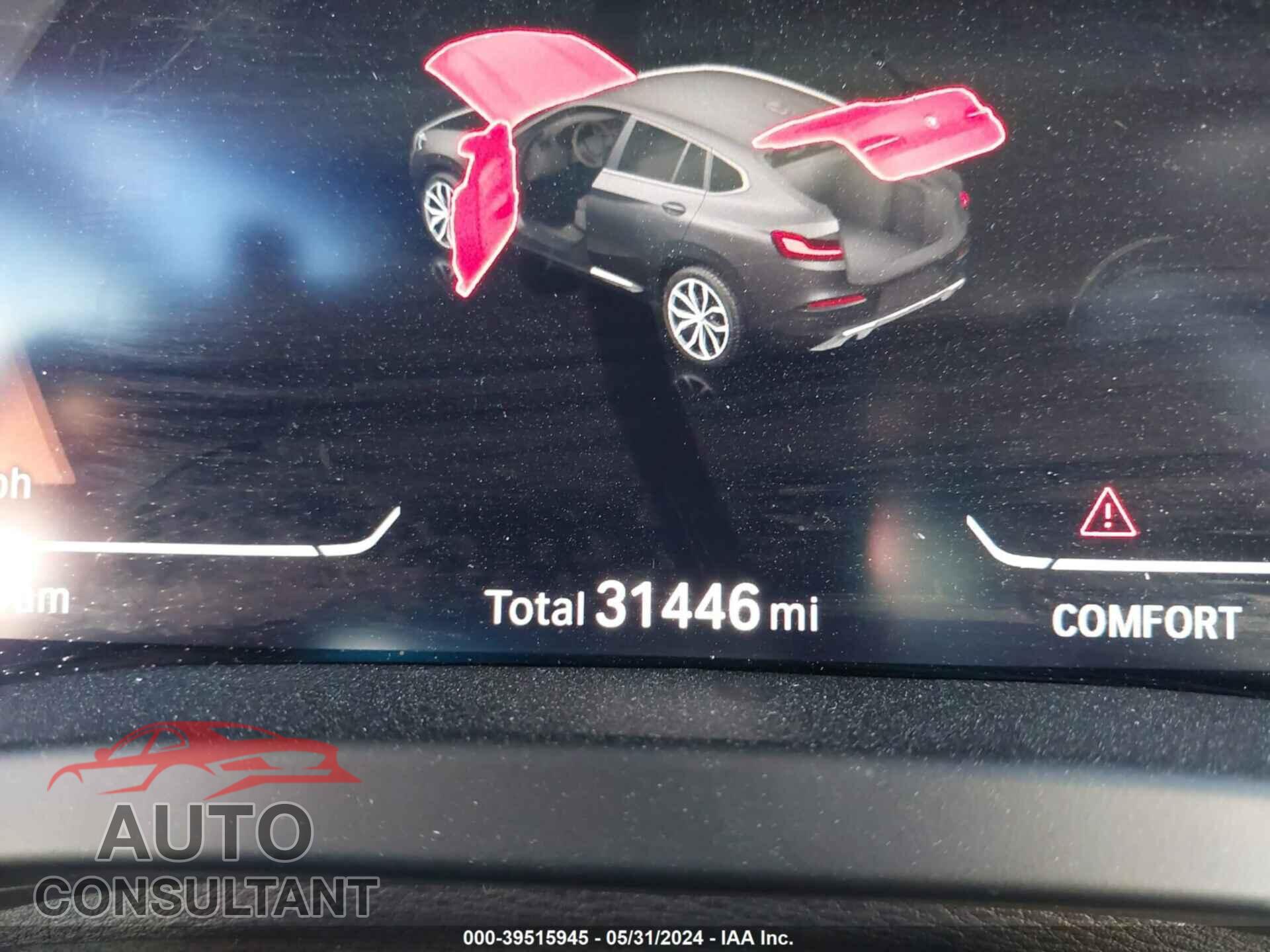 BMW X4 2020 - 5UX2V1C00L9D09092