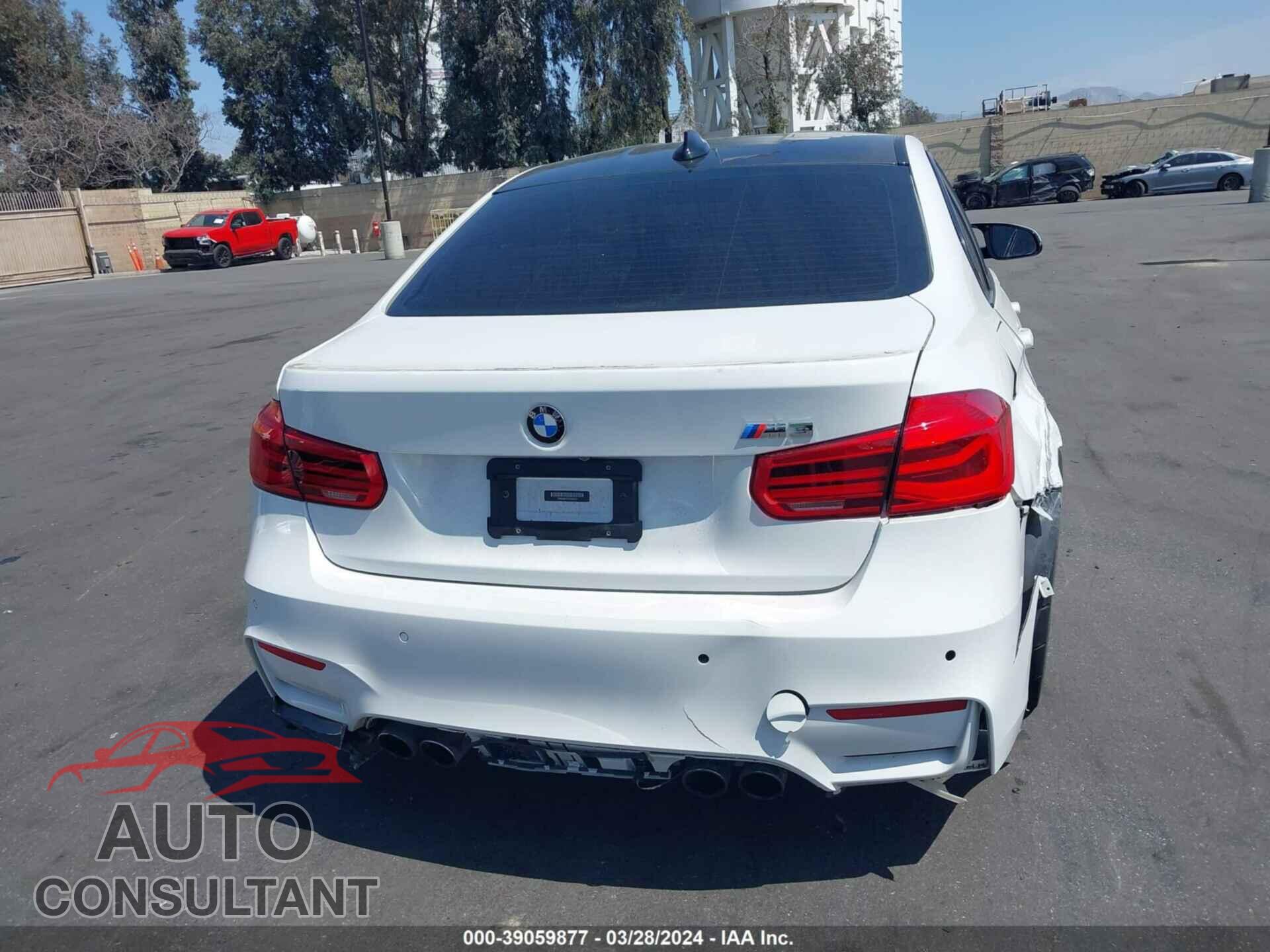 BMW M3 2017 - WBS8M9C33H5G86157