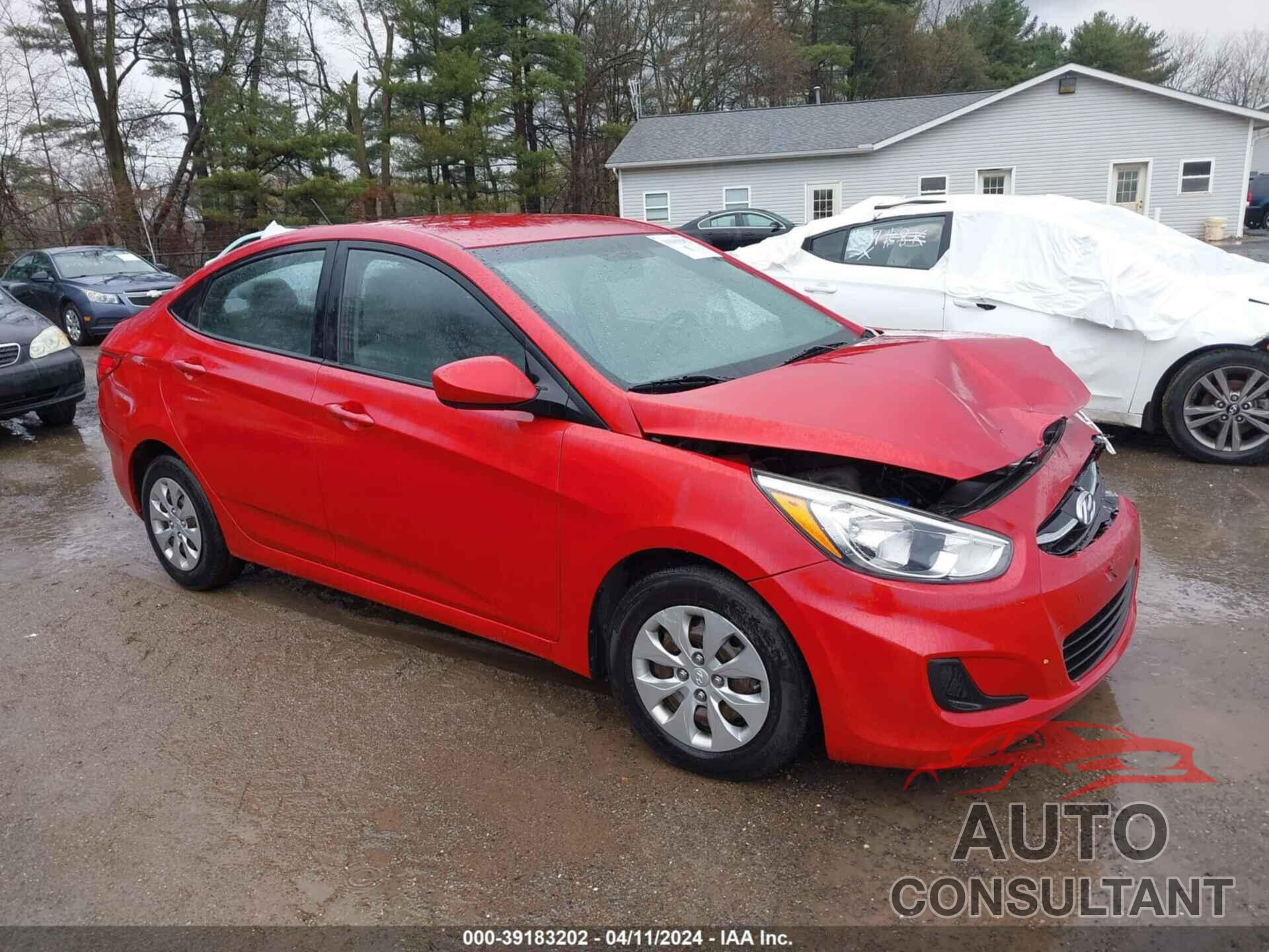 HYUNDAI ACCENT 2016 - KMHCT4AE5GU986002