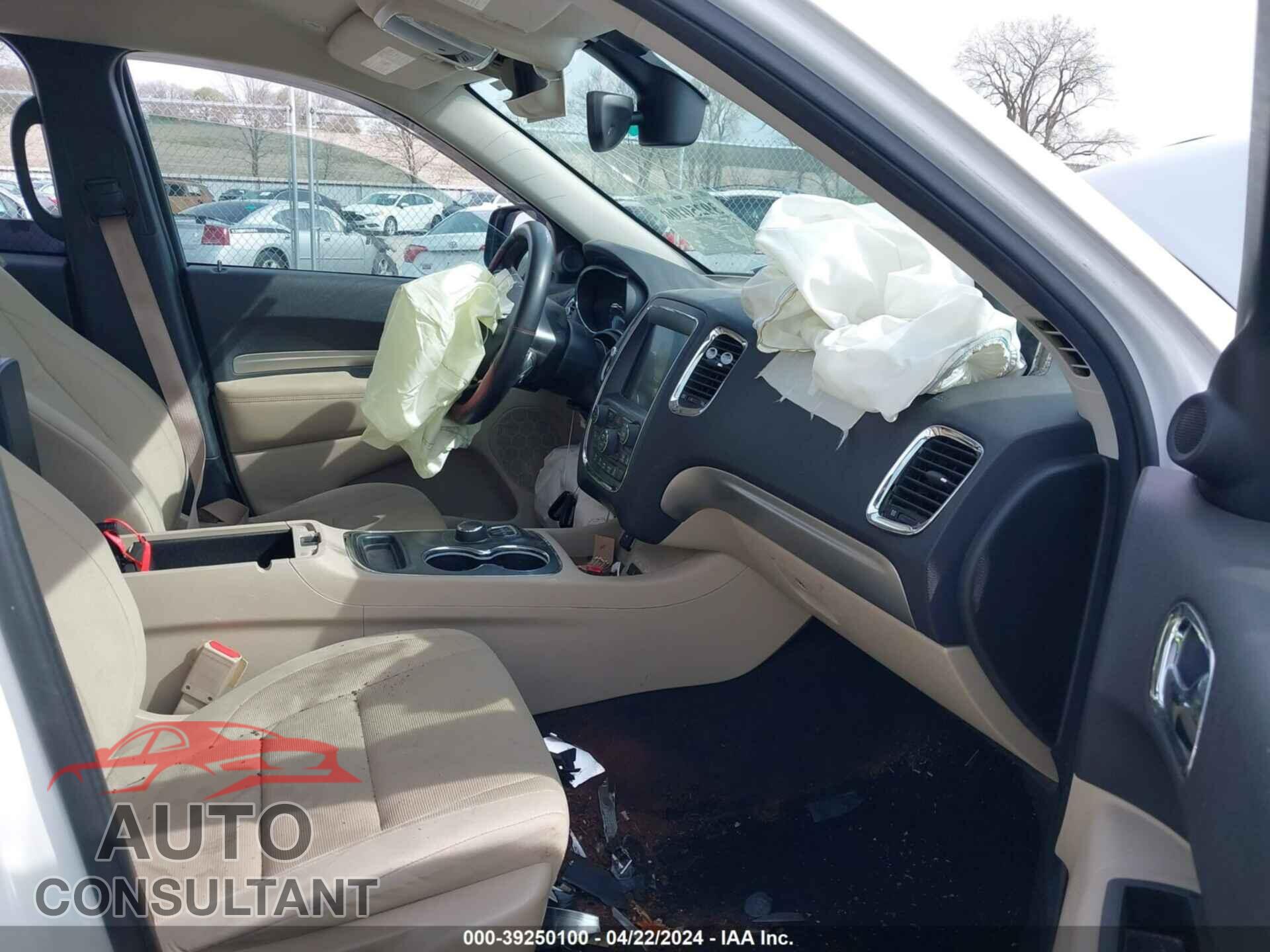 DODGE DURANGO 2017 - 1C4RDJAG5HC907463