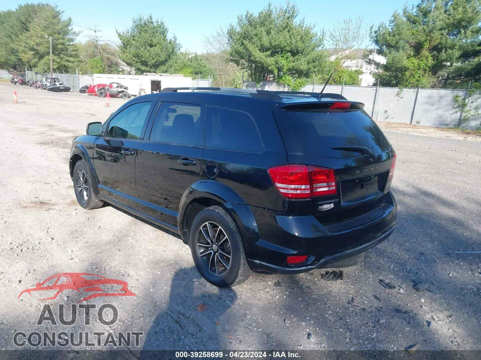 DODGE JOURNEY 2017 - 3C4PDCAB8HT622266