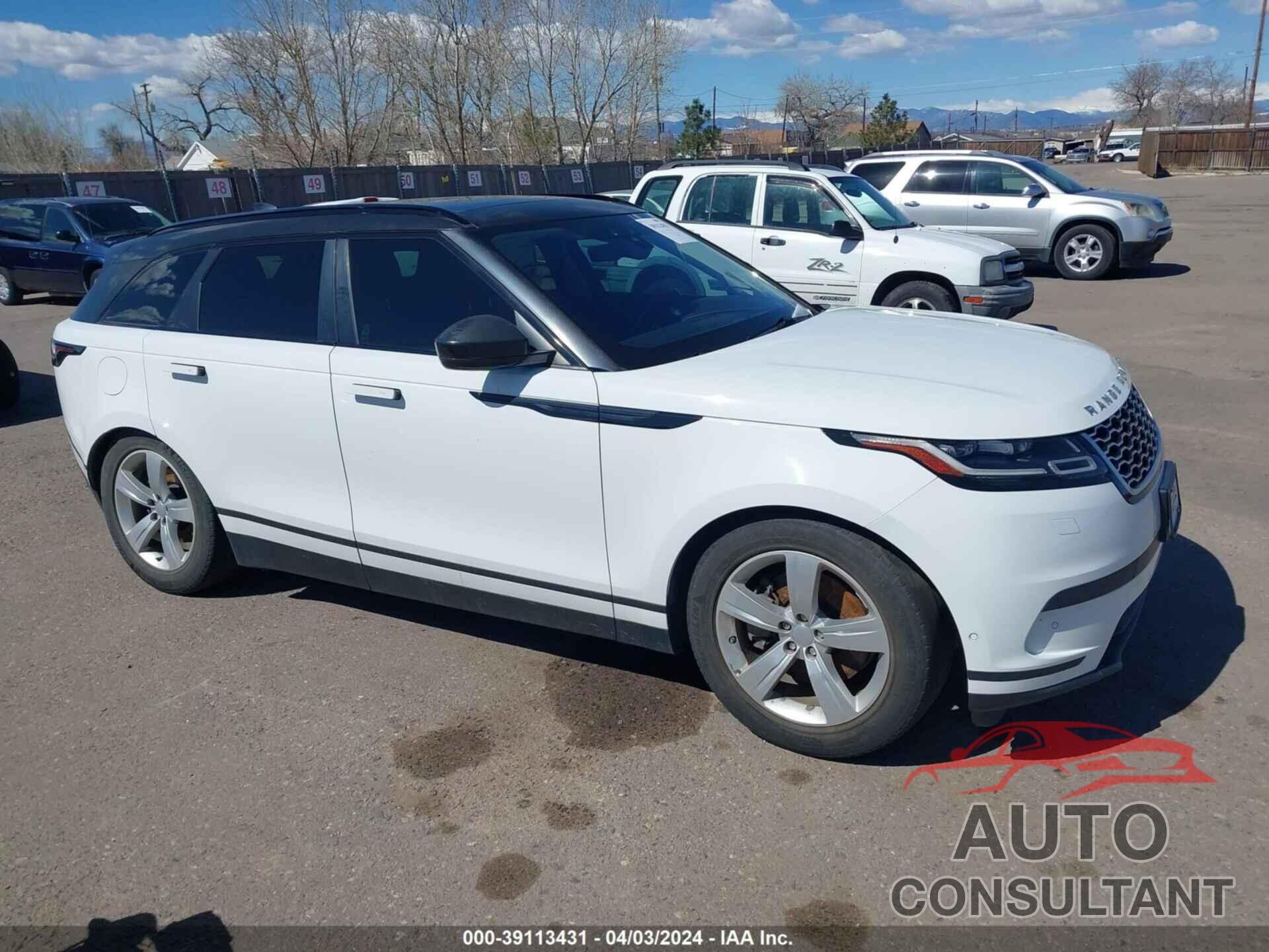 LAND ROVER RANGE ROVER VELAR 2018 - SALYB2RV7JA768828