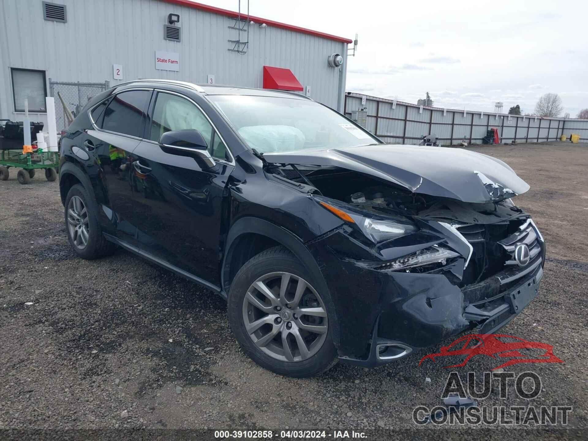 LEXUS NX 200T 2016 - JTJBARBZ2G2048066