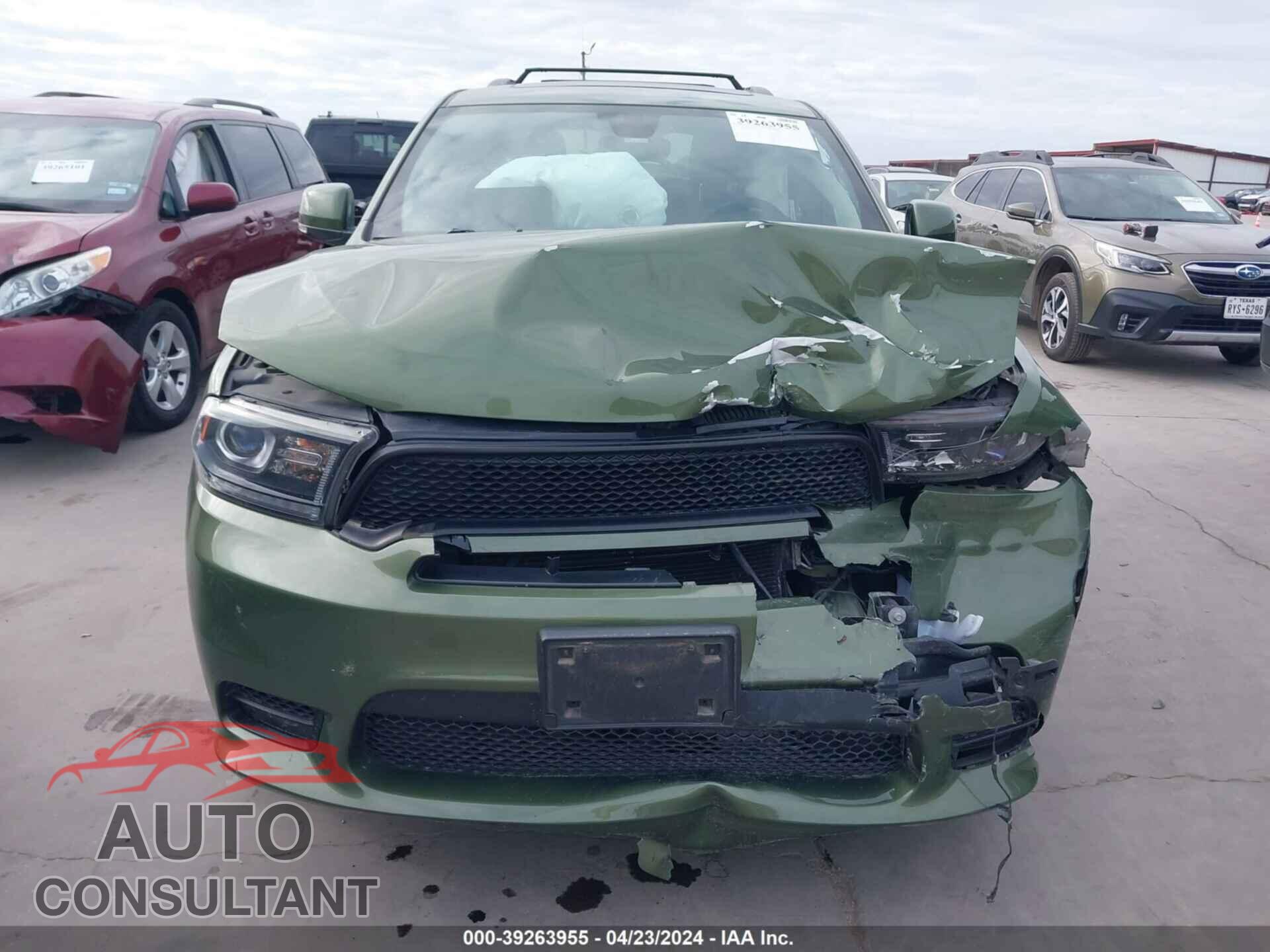 DODGE DURANGO 2019 - 1C4RDHDG9KC691404