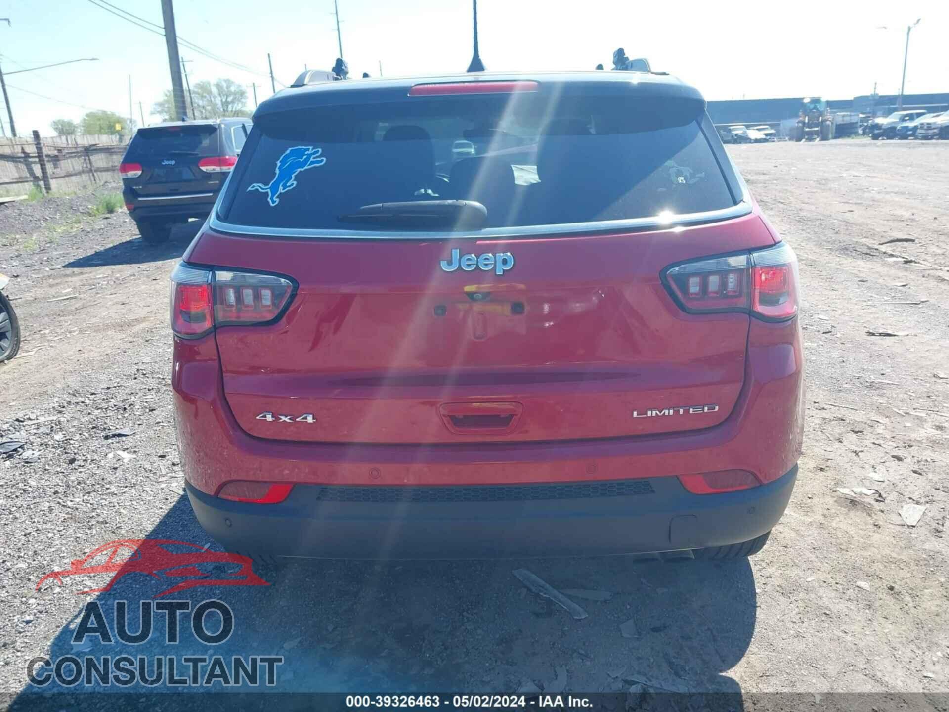 JEEP COMPASS 2019 - 3C4NJDCB4KT596369