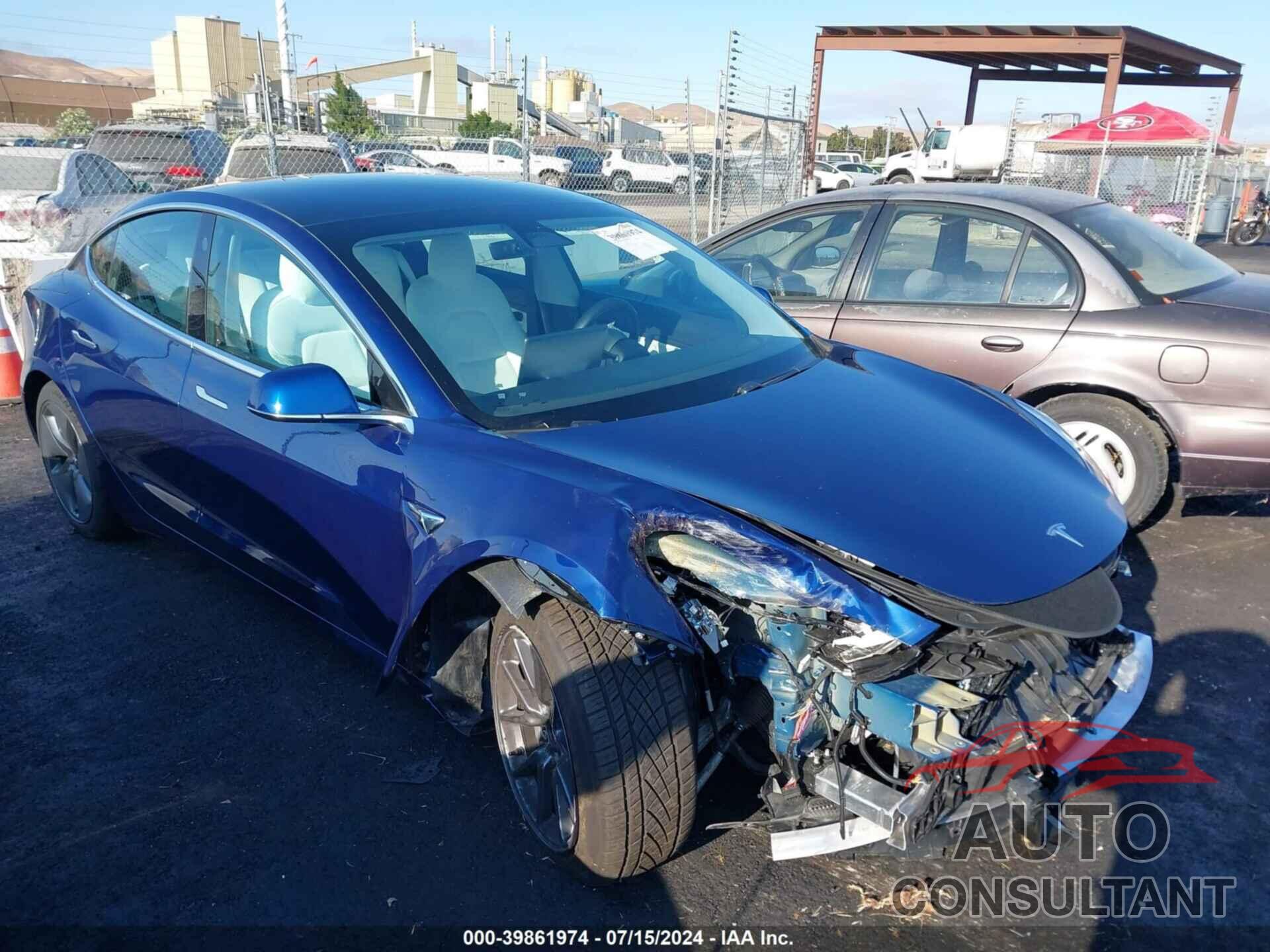 TESLA MODEL 3 2019 - 5YJ3E1EB6KF391075