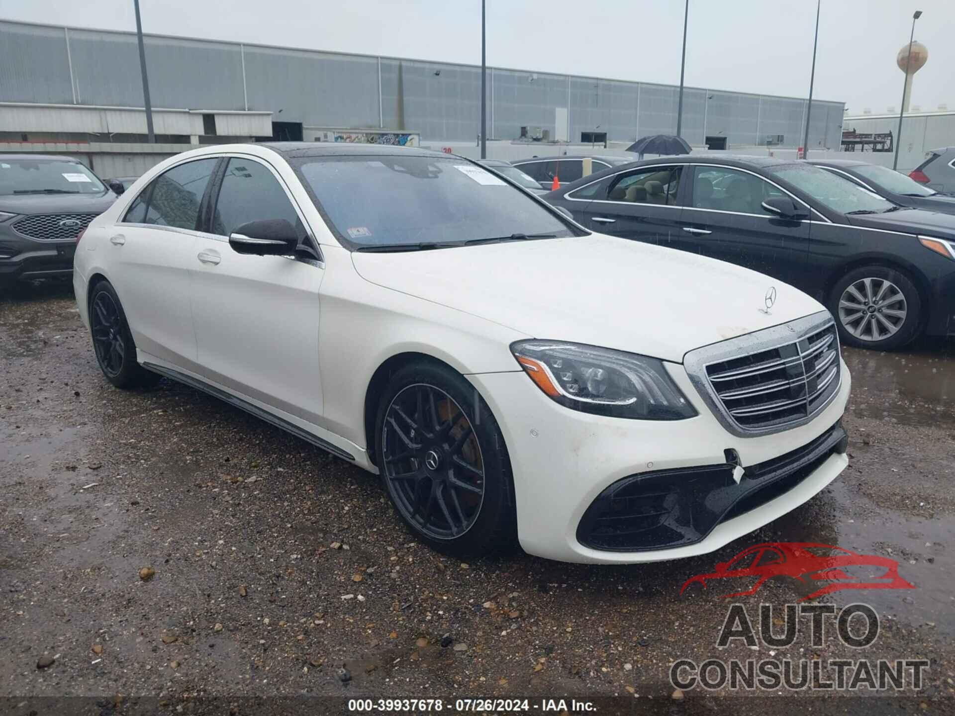 MERCEDES-BENZ AMG S 63 2019 - WDDUG8JB6KA431294