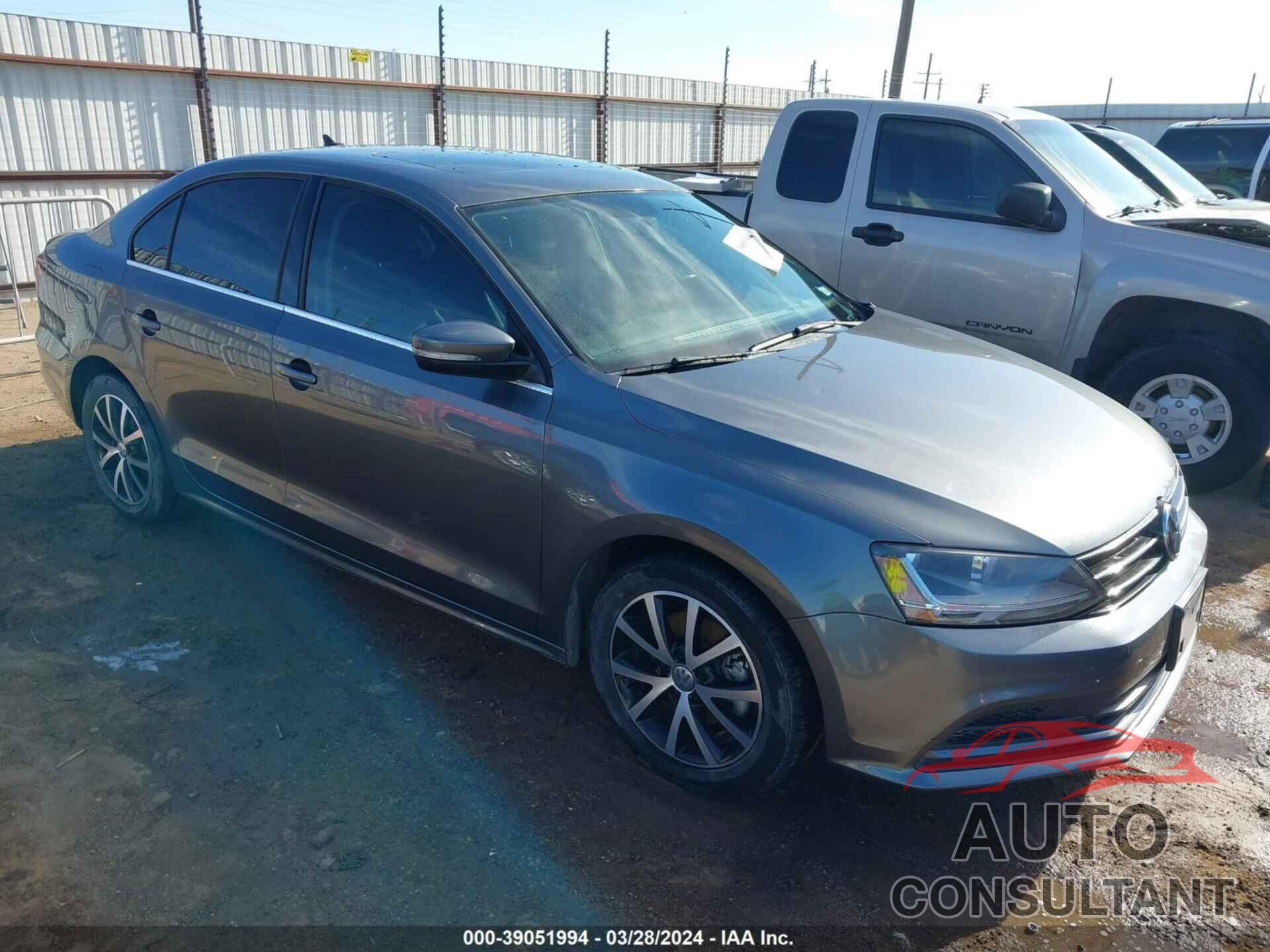 VOLKSWAGEN JETTA 2017 - 3VWDB7AJ6HM415499