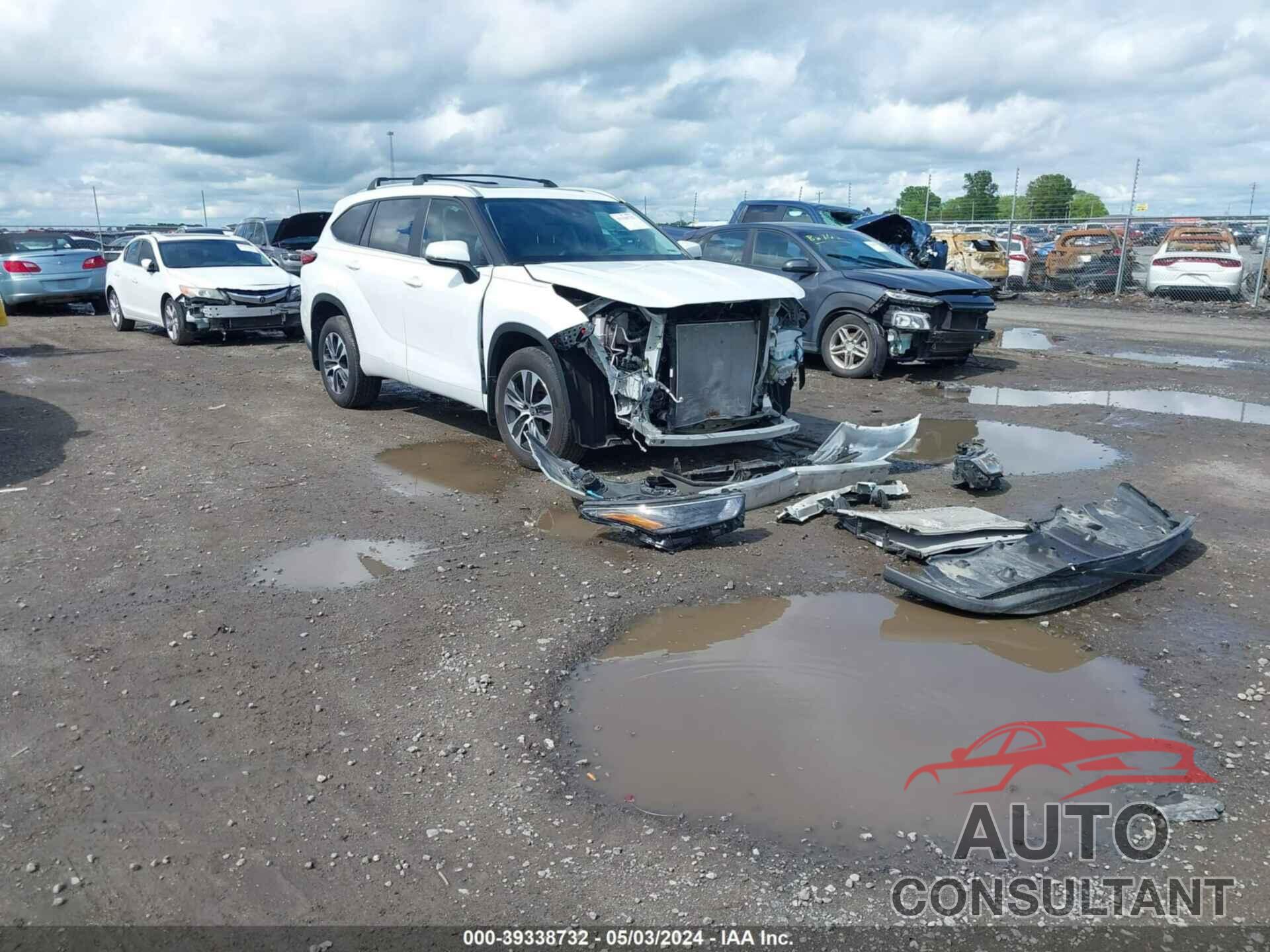 TOYOTA HIGHLANDER 2023 - 5TDKDRBH1PS036498