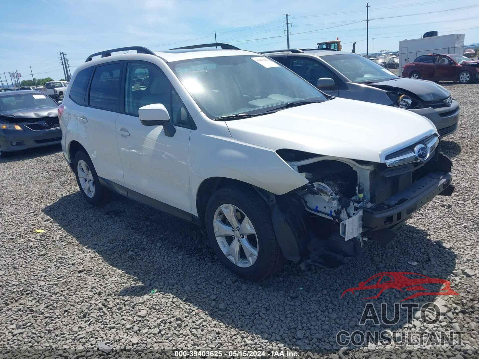 SUBARU FORESTER 2016 - JF2SJADC5GH522068