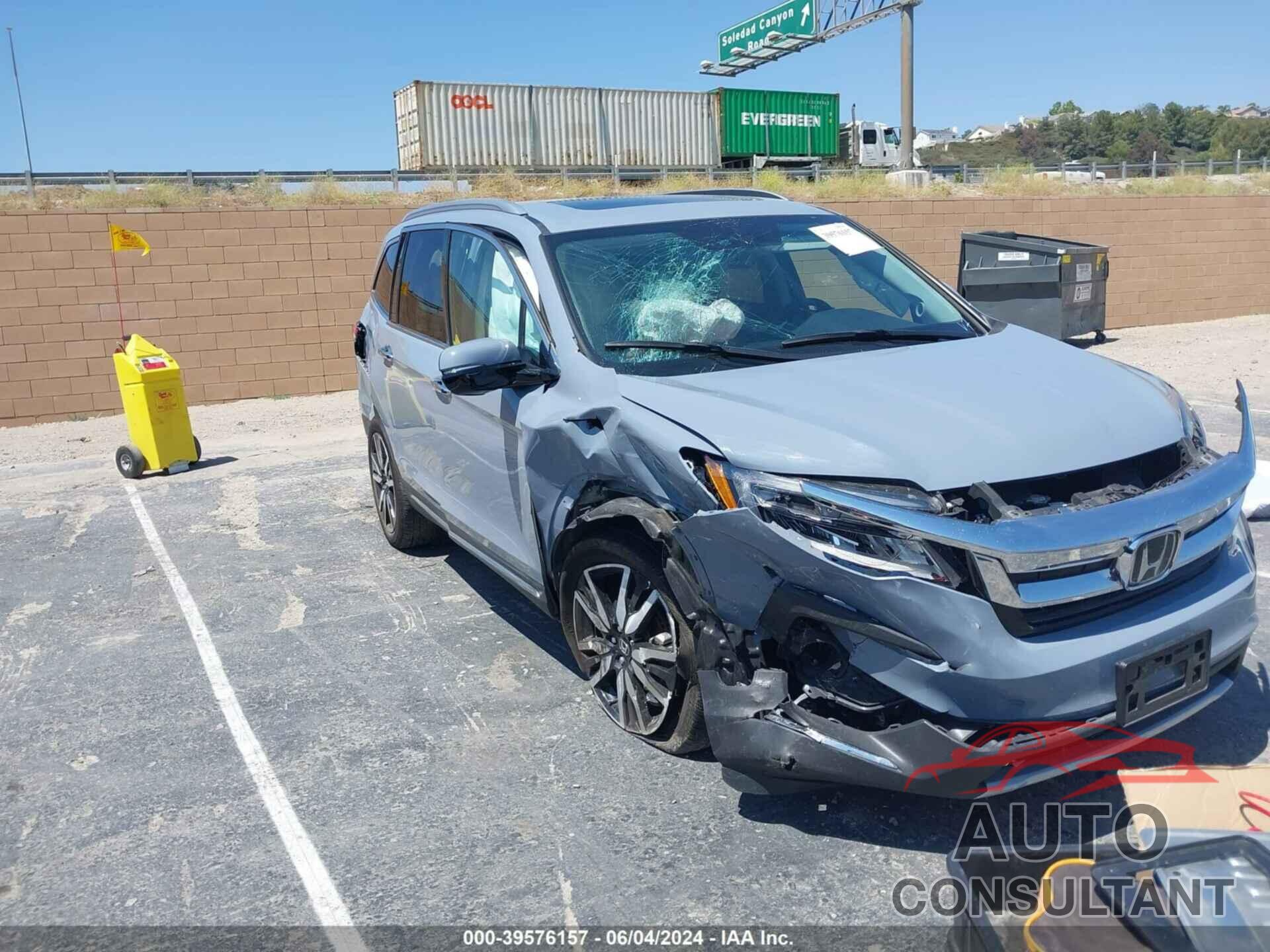 HONDA PILOT 2022 - 5FNYF6H69NB079500