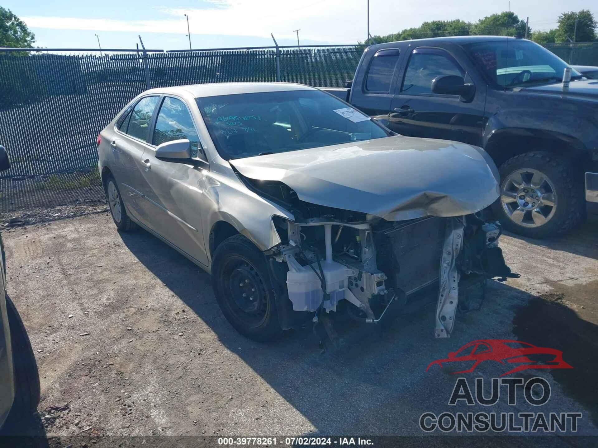 TOYOTA CAMRY 2017 - 4T1BF1FK7HU720482