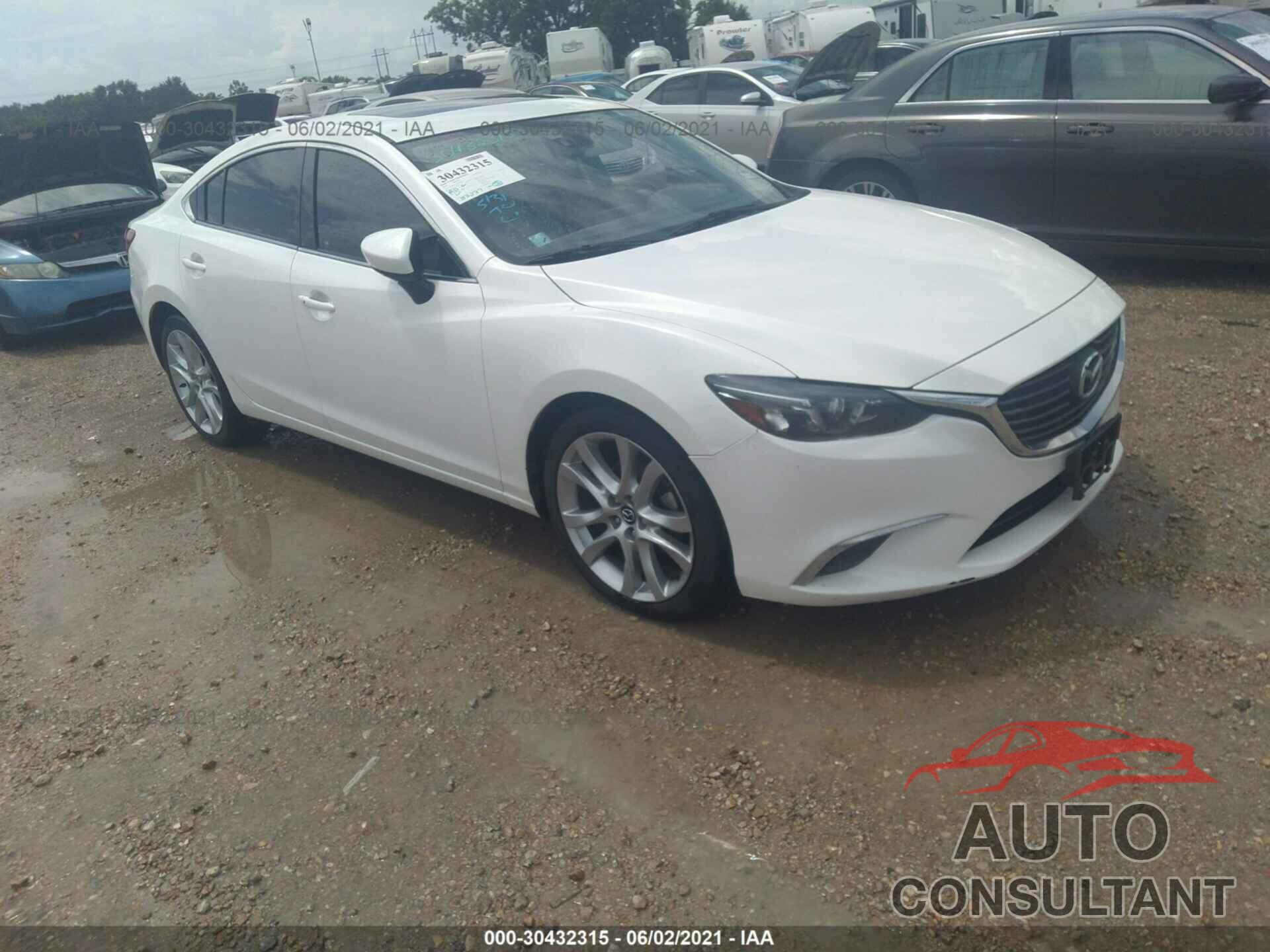 MAZDA MAZDA6 2016 - JM1GJ1T5XG1407529