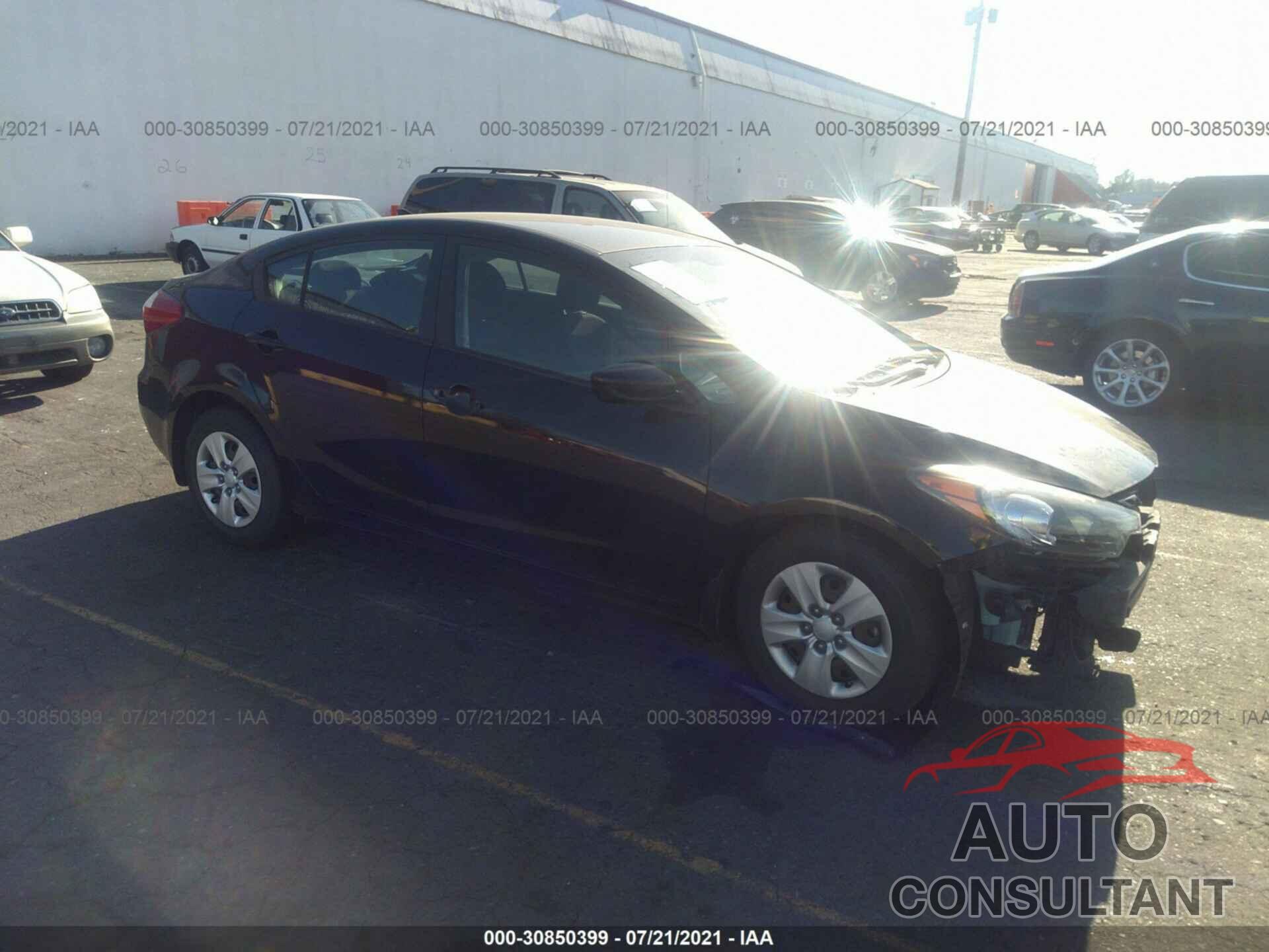 KIA FORTE 2016 - KNAFK4A68G5463559